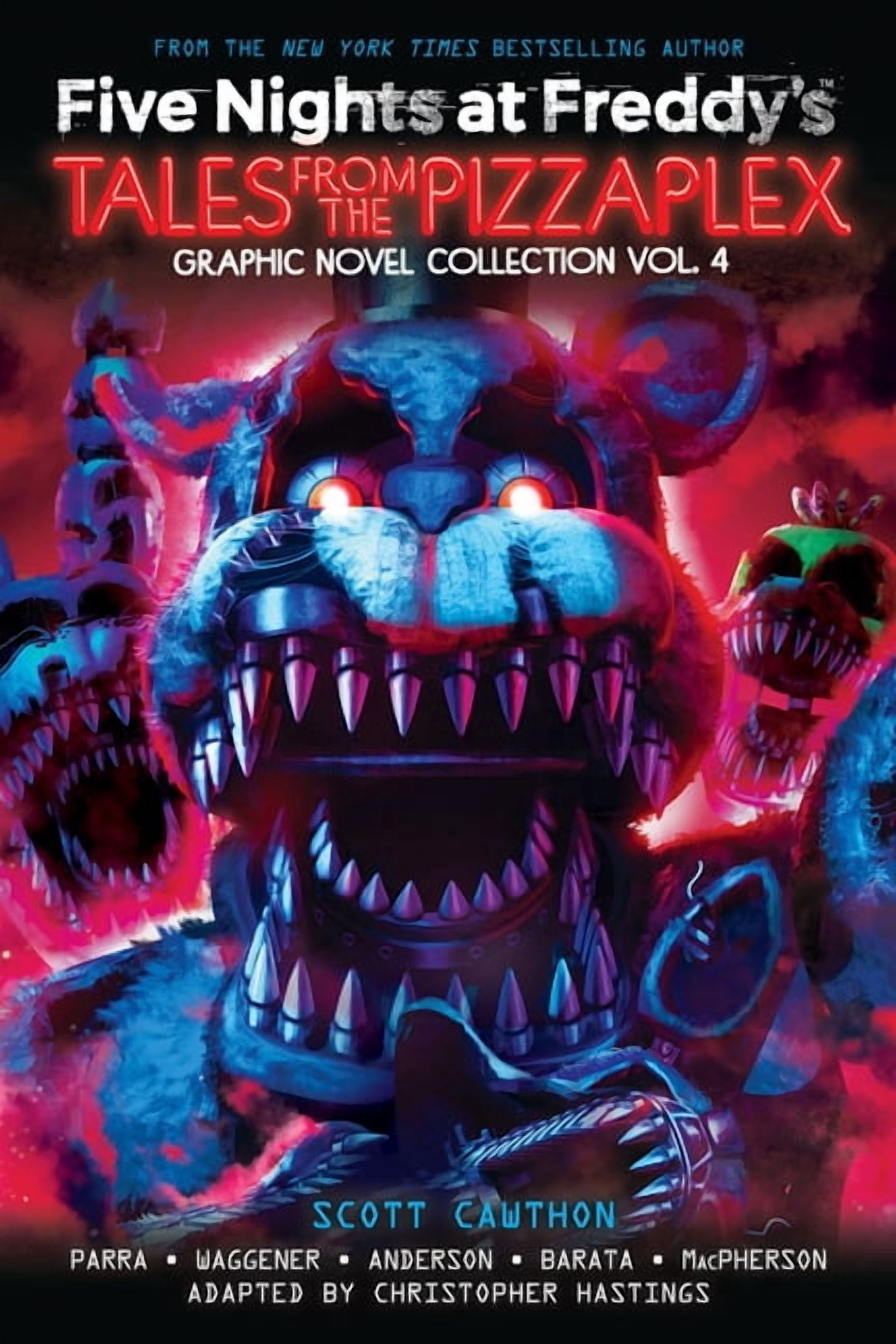 Scott Cawthon Five Nights at Freddy's: Tales from the Pizzaplex Graphic Novel Collection Vol. 4 (Hardcover, 224 Pages) p49un