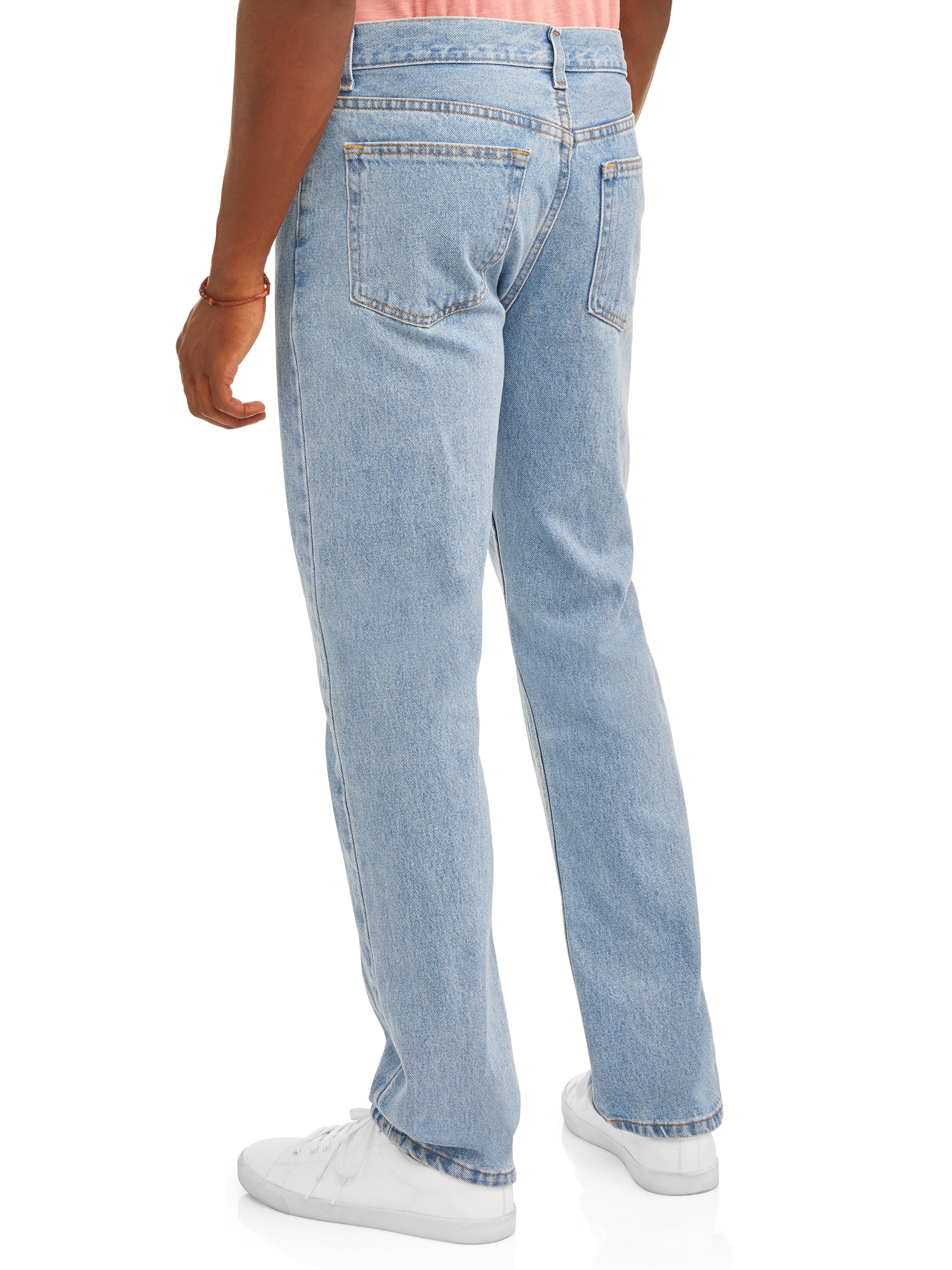 George Men's Classic Fit 100% Cotton Regular Fit Jeans (Blue, 32 x 32) gf9cq