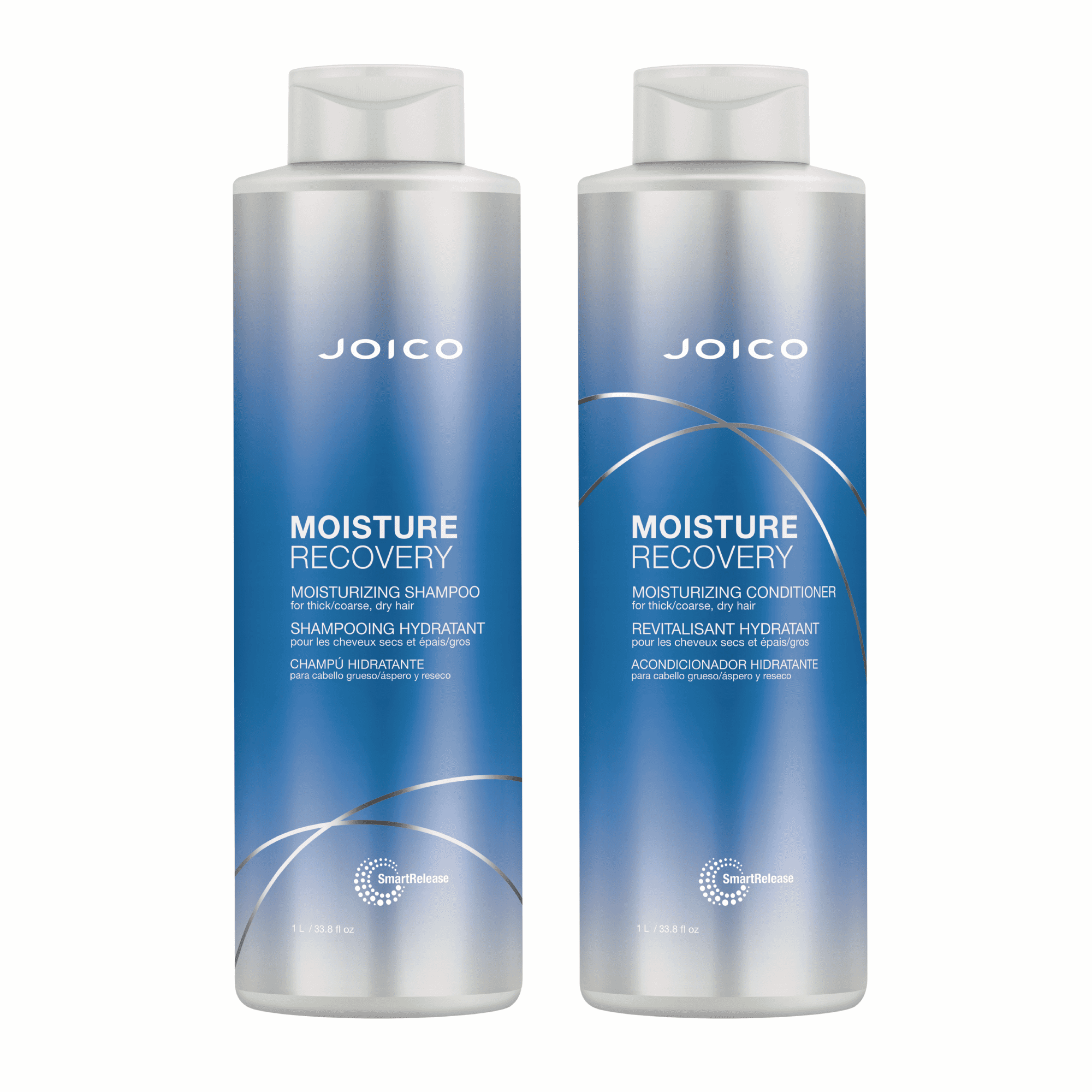Joico Moisture Recovery Shampoo & Conditioner Set (Hydrating Hair Care Duo, 33.8 oz) 4bx4r