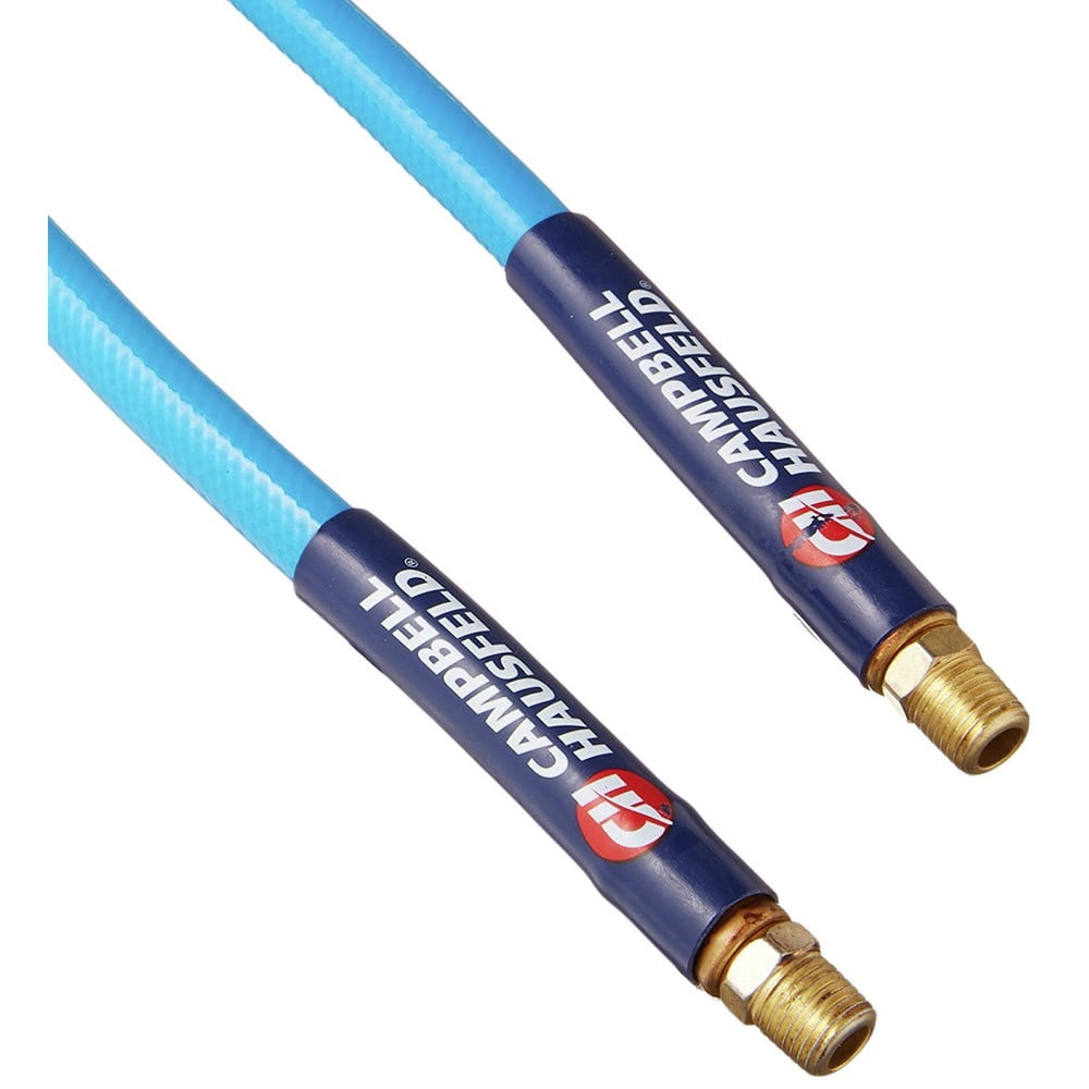 Campbell Hausfeld Heavy-Duty PVC Air Hose with Bend Restrictors (Blue, 3/8 in x 50 ft) 3eobr