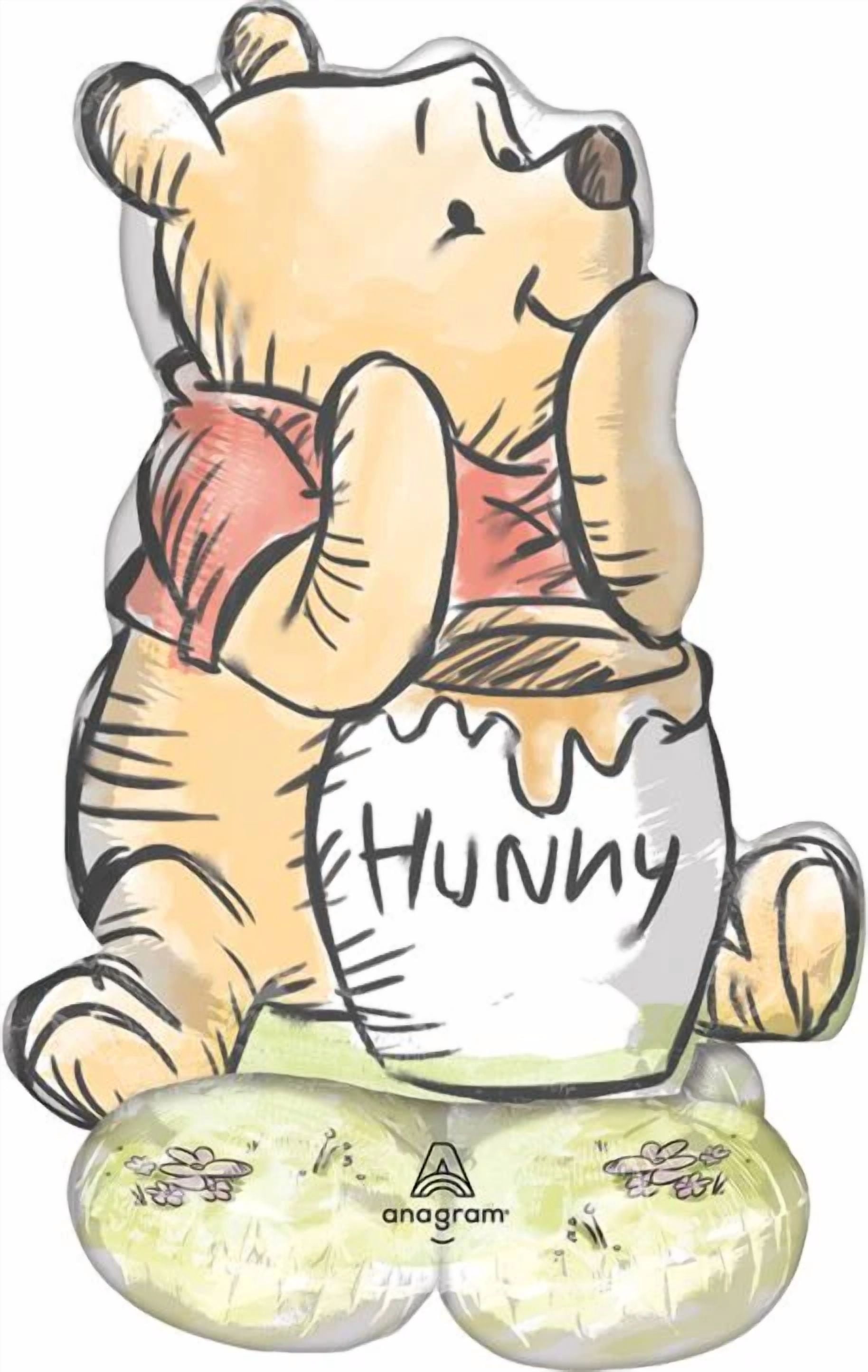 Anagram Classic Winnie the Pooh Bear Airloonz Party Decoration (36 in) jhidx