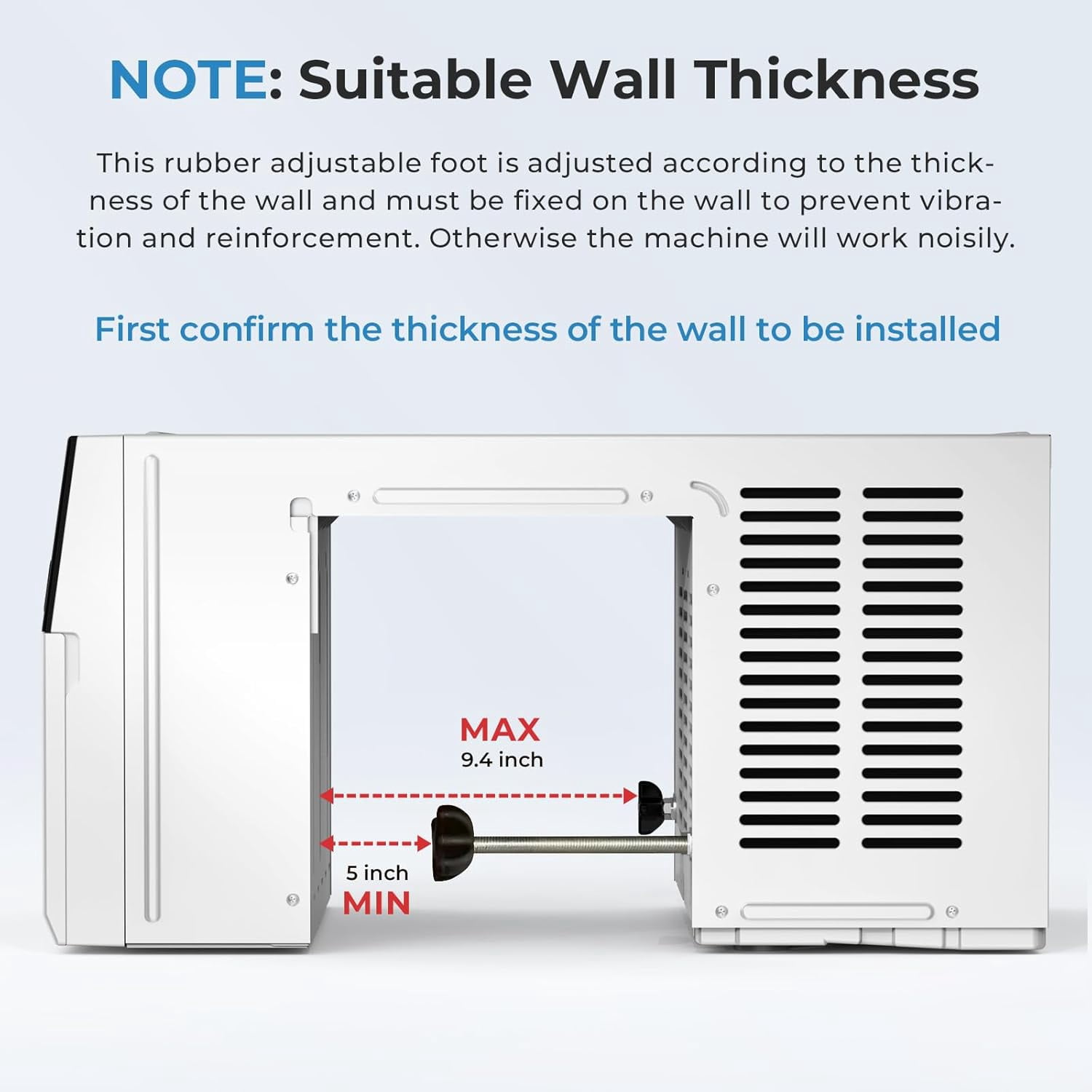 FREE VILLAGE 12,000 BTU U-Shaped Window Air Conditioner (Black, 550 Sq. Ft.) y28ks