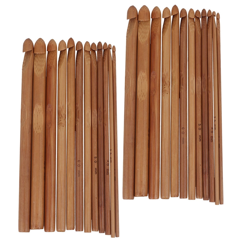 Ounona Ergonomic Crochet Hooks Set for Yarn Craft Knitting (2 Sets) vuqhv