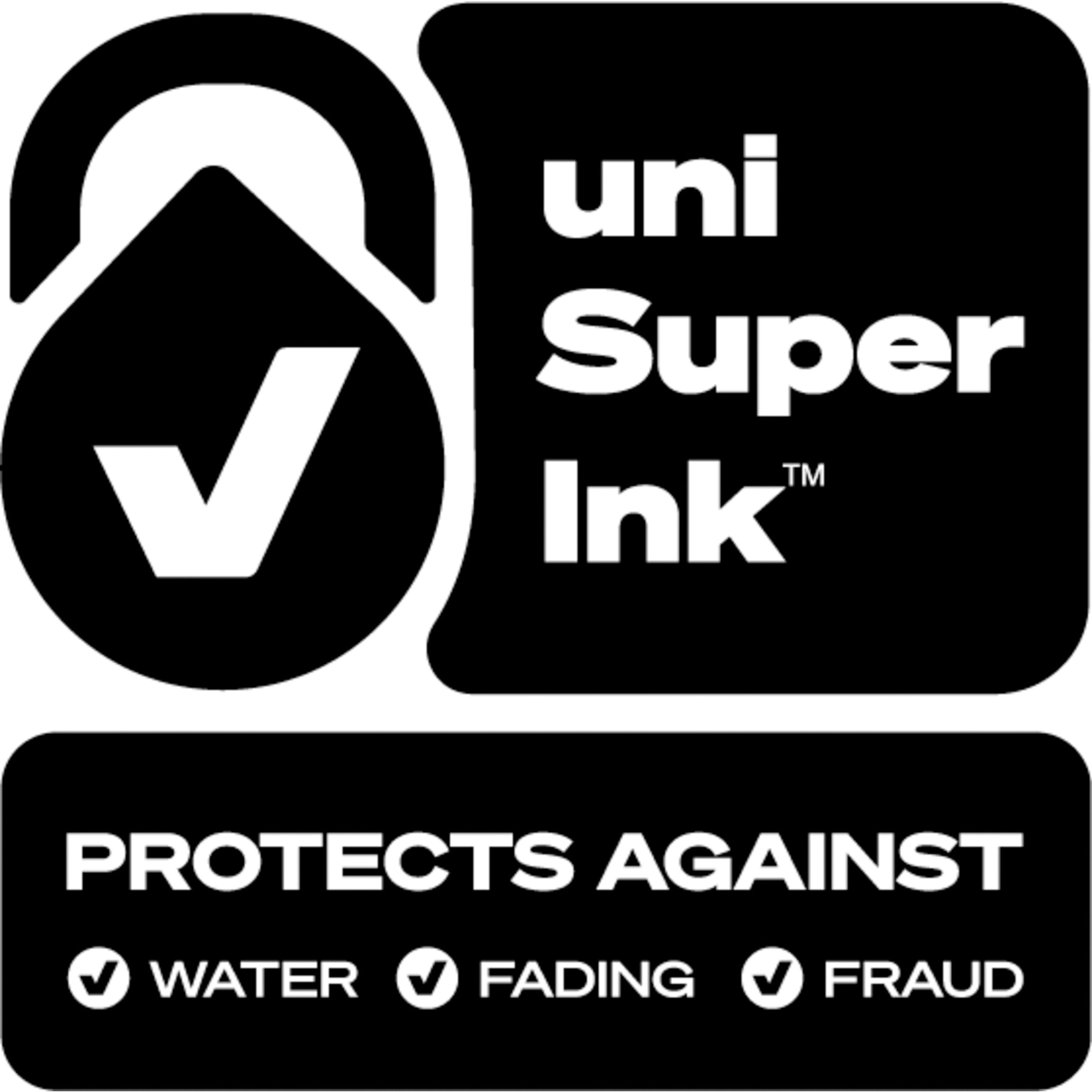uniball Vision Rollerball Pen Fine Point Archival Quality Ink (Black, 8 Pack) 3ct9t