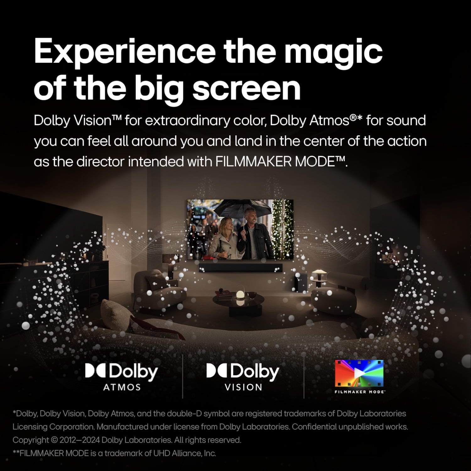 LG 65-inch Class C4 Series 4K UHD OLED Smart TV with Dolby Vision and 120Hz Refresh Rate (65 in) r4fk6