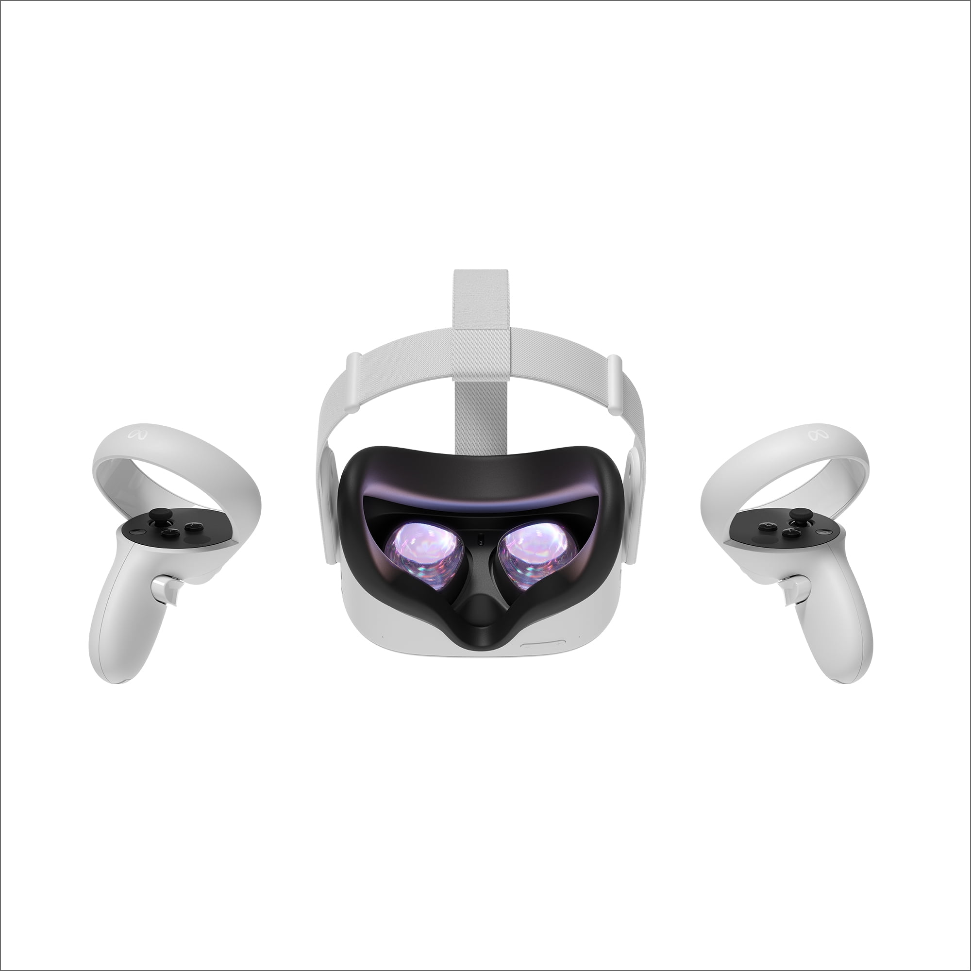 Meta Quest 2 Advanced All-In-One Virtual Reality Headset (White, 256GB, Refurbished) uqfoo