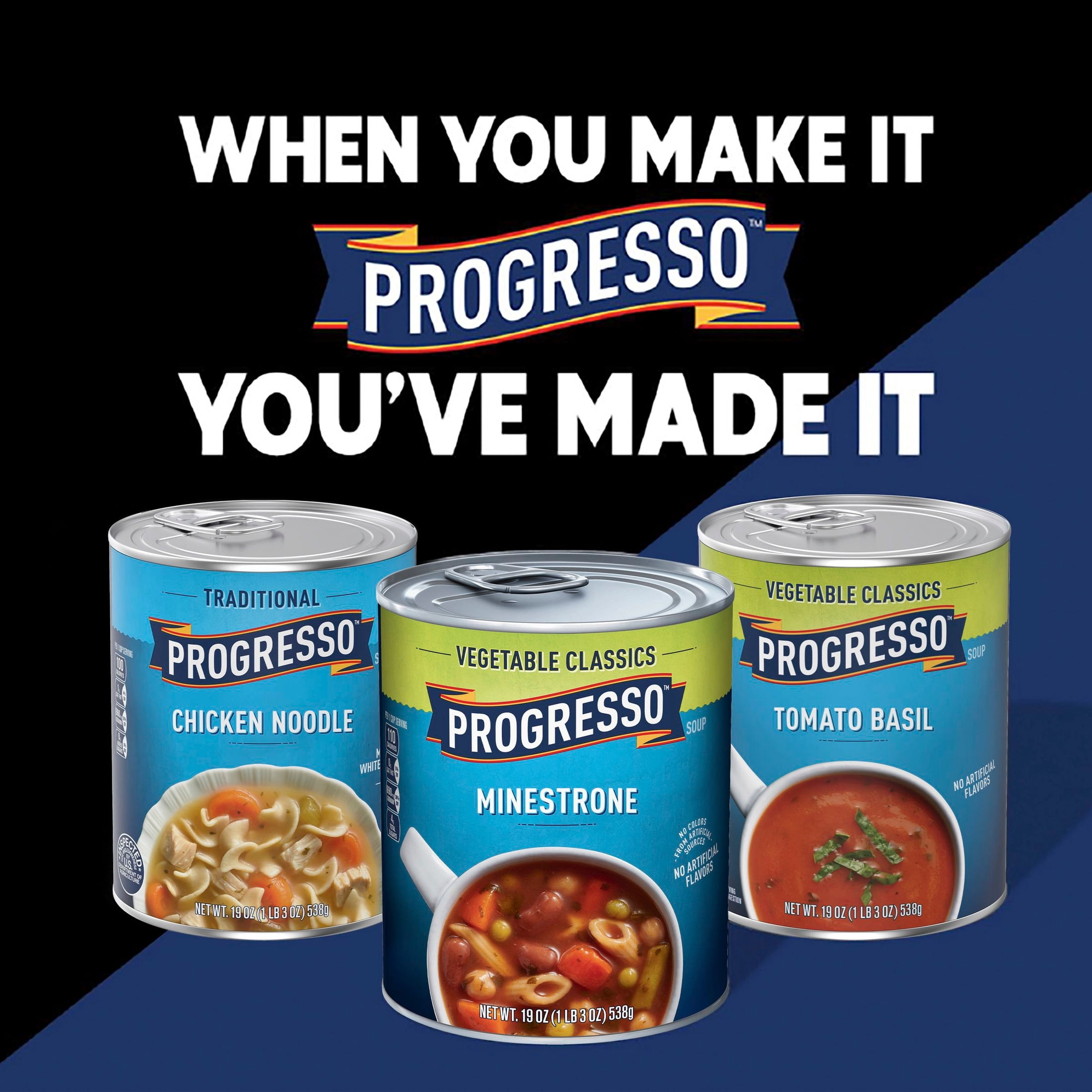 Progresso Traditional Chicken & Orzo with Lemon Soup (18.5 oz) onvio
