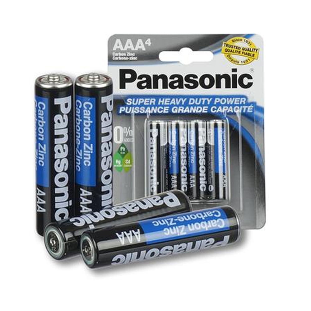 Panasonic AAA Super Heavy Duty Carbon Zinc Batteries (8 Pack, 1.5V) ng67x