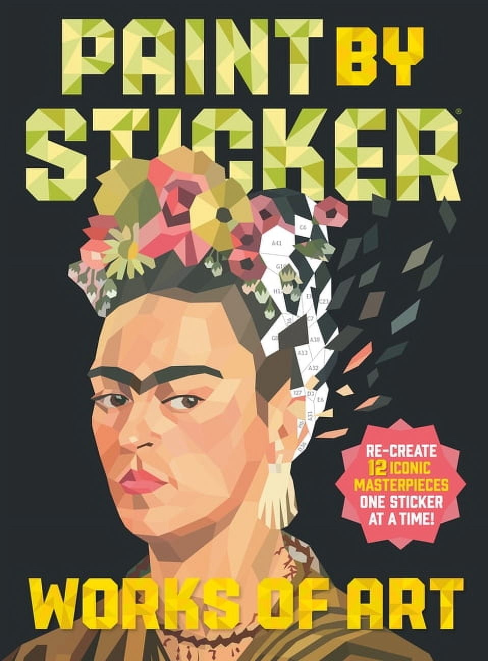 Workman Publishing Paint by Sticker Works of Art Activity Book (12 Masterpieces, 56 Pages) 3twrj