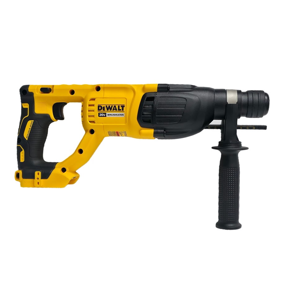 DEWALT 20V MAX XR Brushless 1 in D-Handle Rotary Hammer (DCH133B) High-Performance Cordless Power Tool (Yellow, 1 in) 479xi