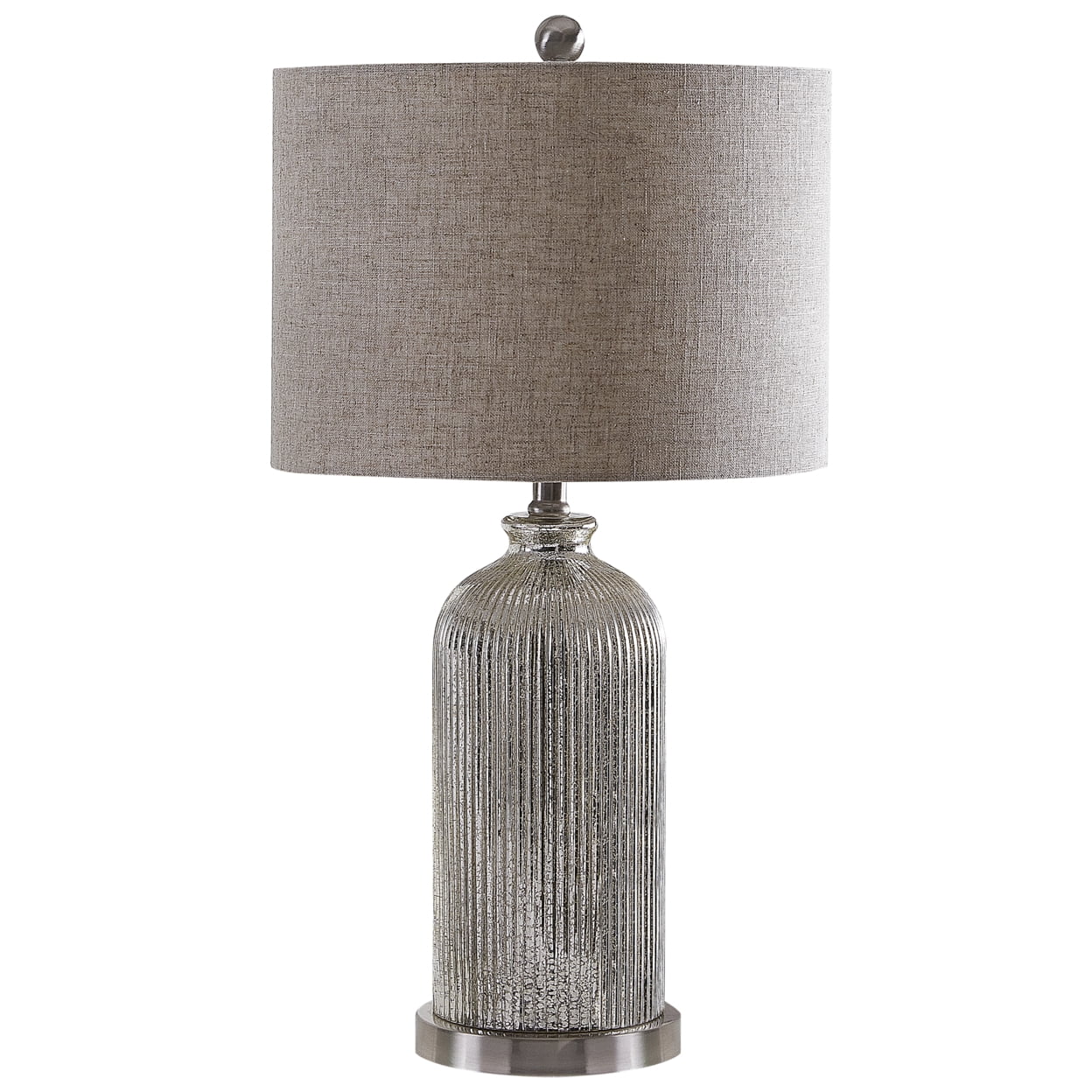 Safavieh Callen Glam Table Lamp with Crystal Accents and Off-White Shade (Gold, 27 in) 2zj7v