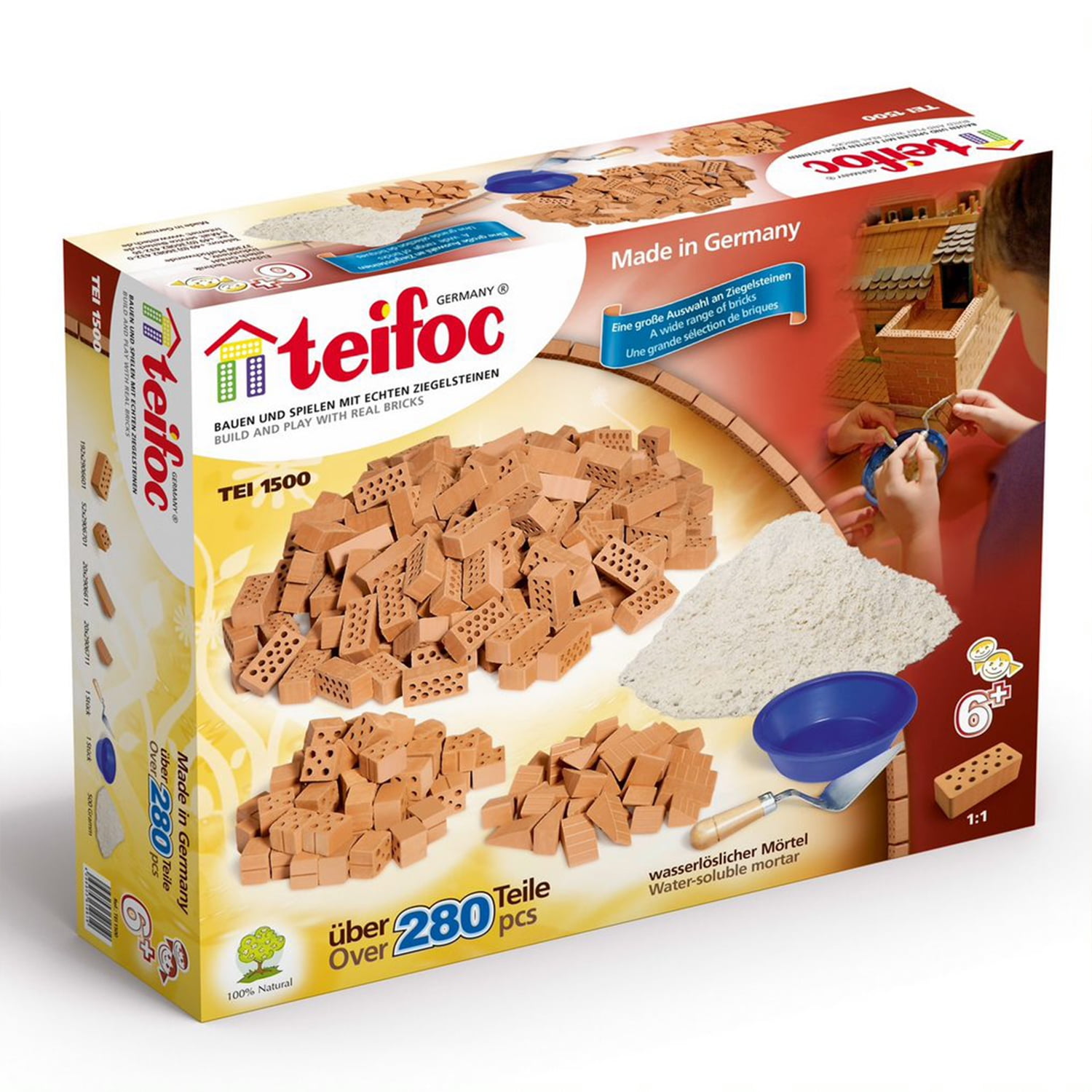 Teifoc Huge Supplement Set Construction Building Kit (280 Pieces) w874p