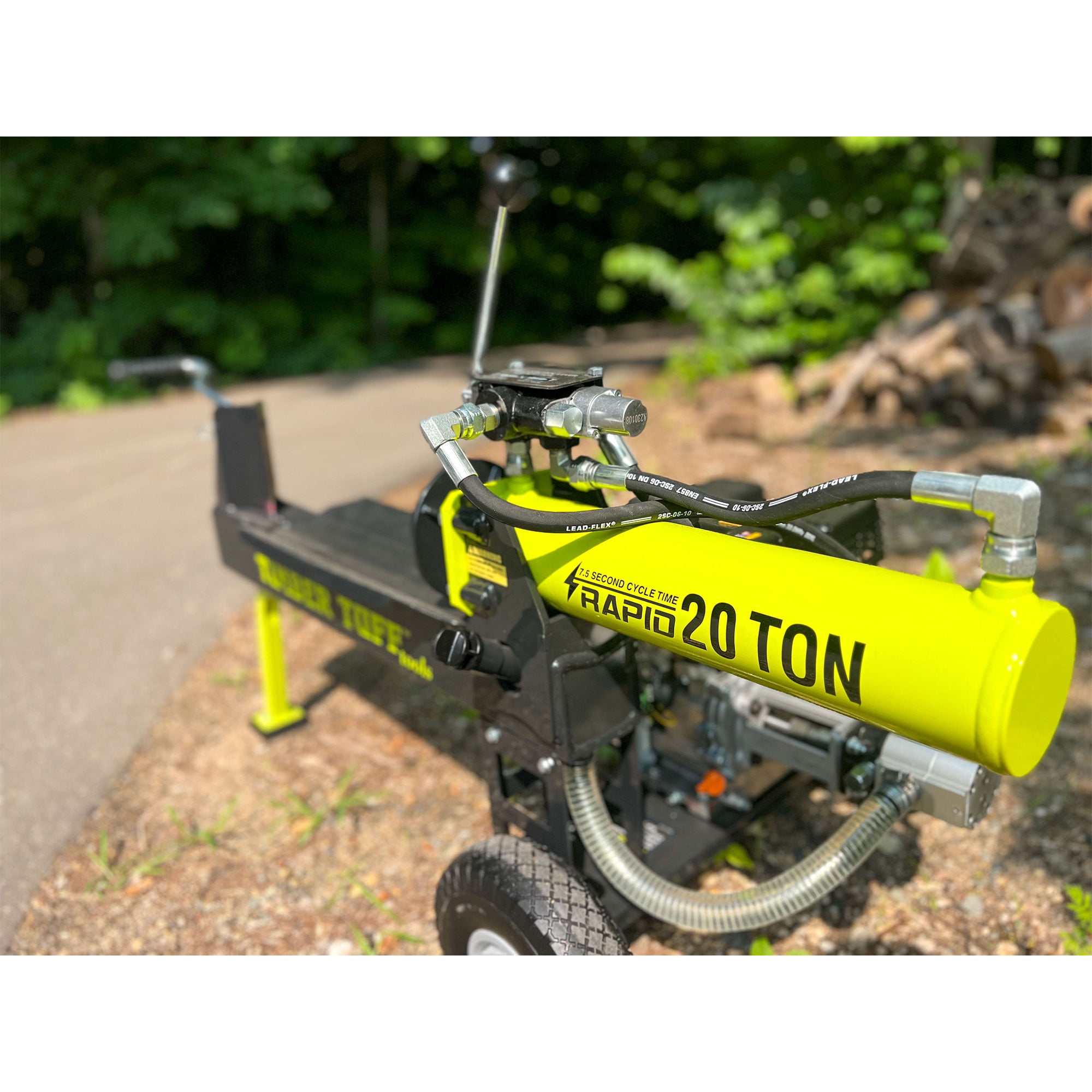 Timber Tuff 20 Ton Gas Powered Log Splitter (Black, 20.5 in) hdhri