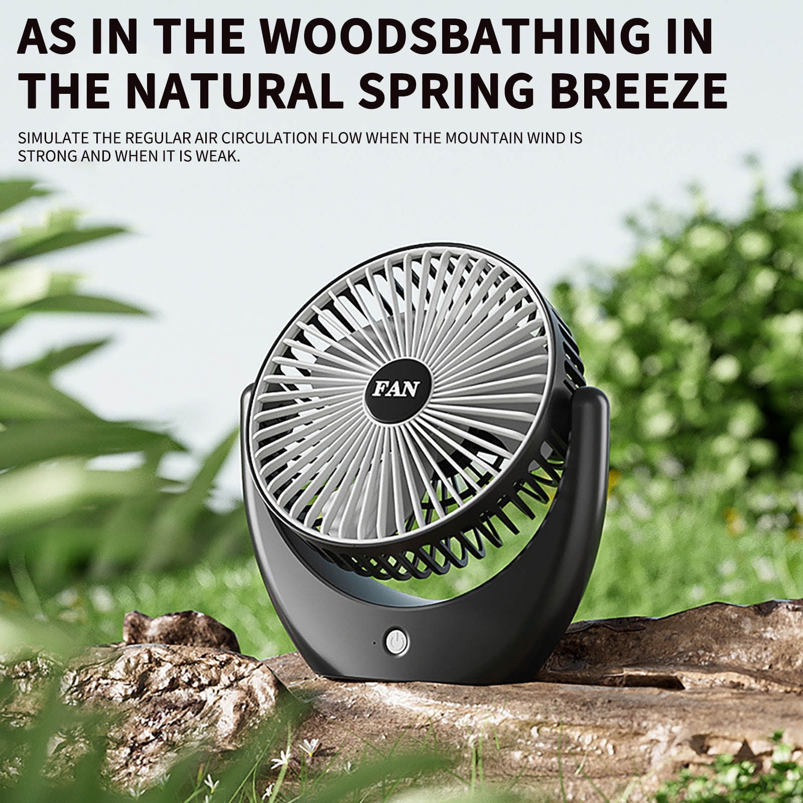 shyuyusa Oscillating Table Fan, Quiet Air Circulator for Bedroom and Office, 4 Speeds with Remote Control (White, 13 in) wu0oe