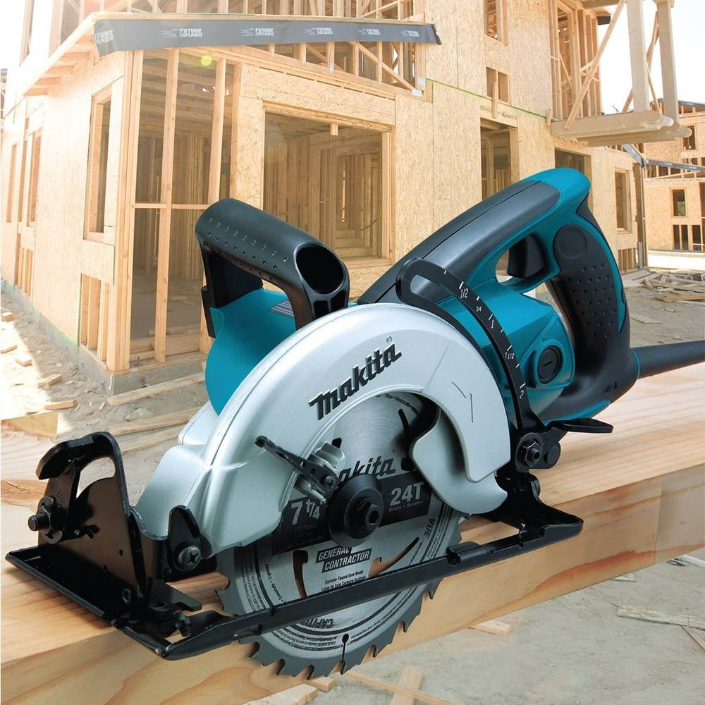 Makita 5477NB 15 Amp Hypoid Circular Saw with 7-1/4 in Framing Blade (14.3 lb) vdkya