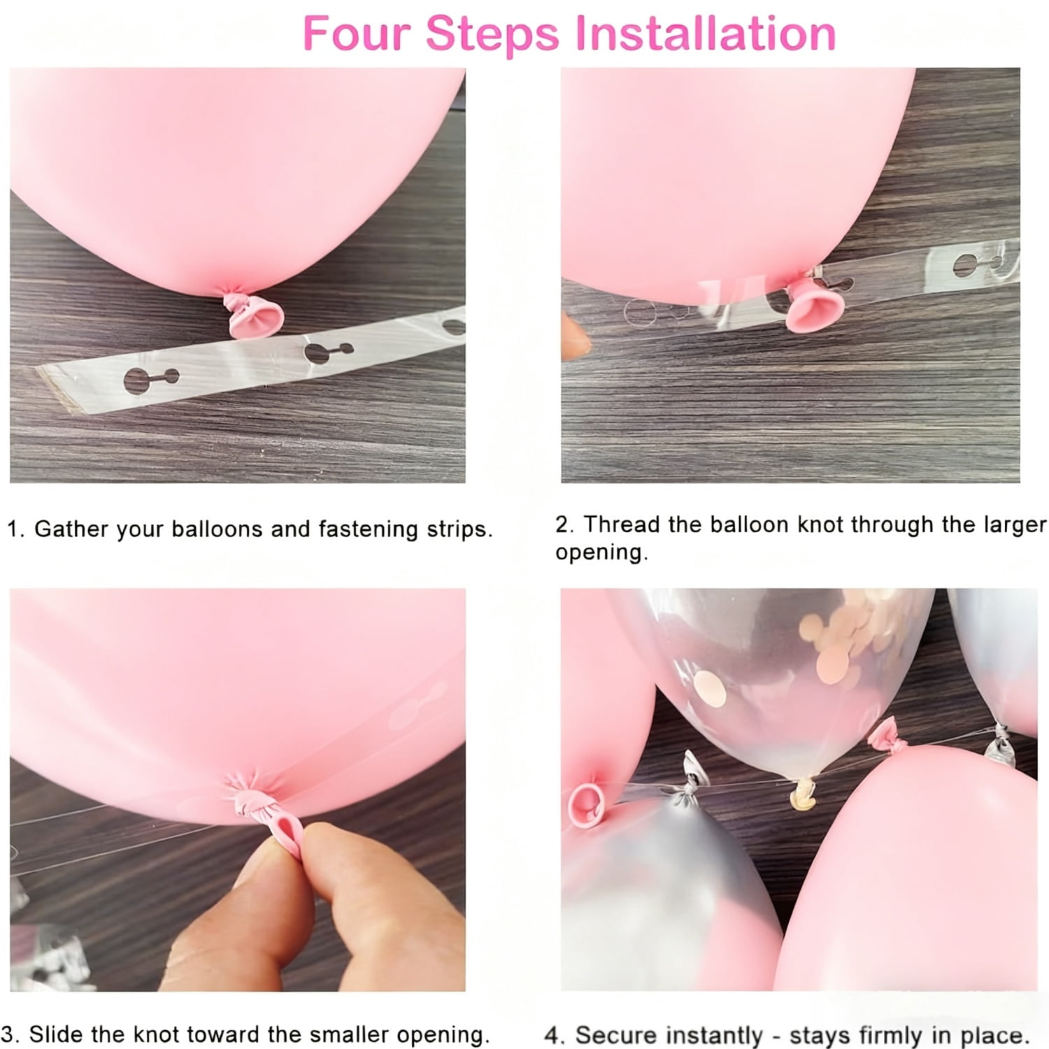 Mxdfafa Pastel Butterfly Flower Balloon Arch Kit, DIY Garland Decor Set for Birthday and Wedding (Pink, 115 Pieces) cmu9k