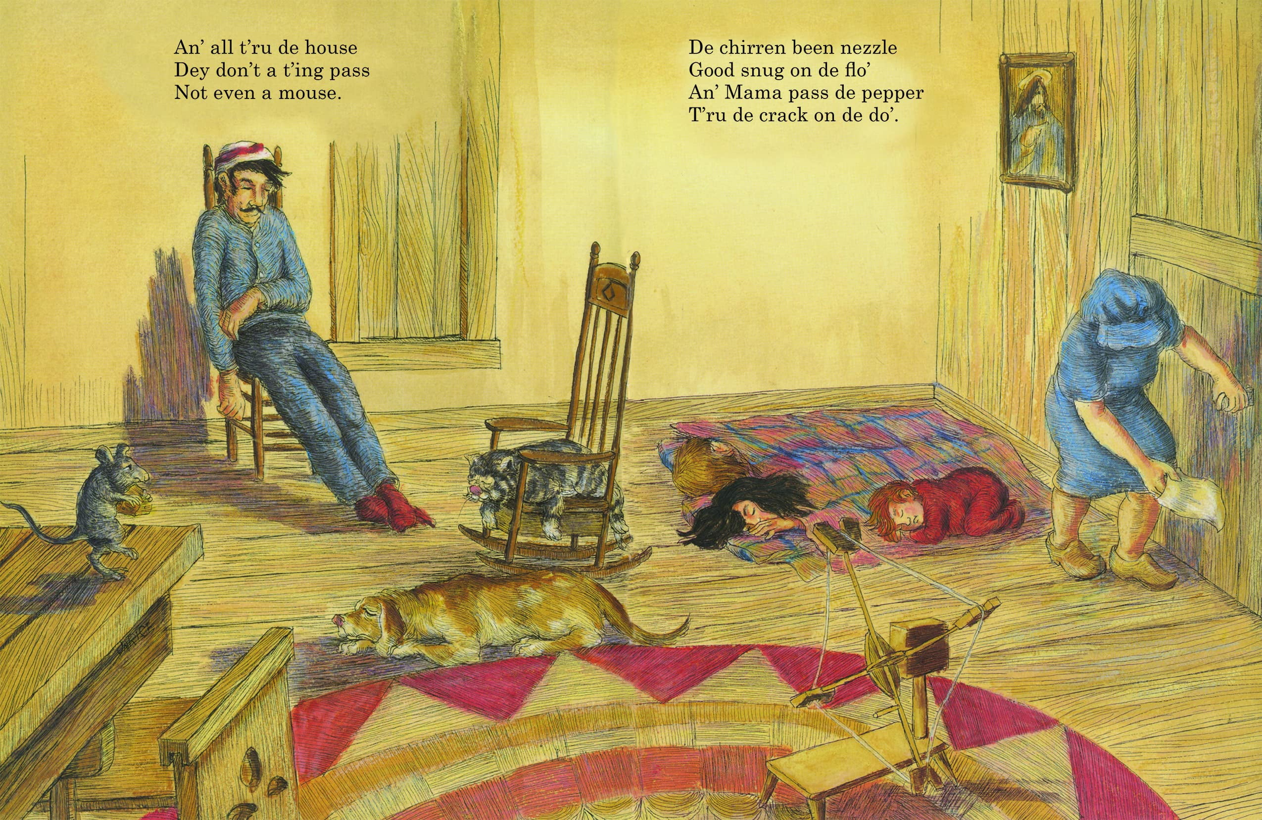 Pelican Publishing Company Cajun Night Before Christmas 50th Anniversary Edition (Hardcover) ja22z
