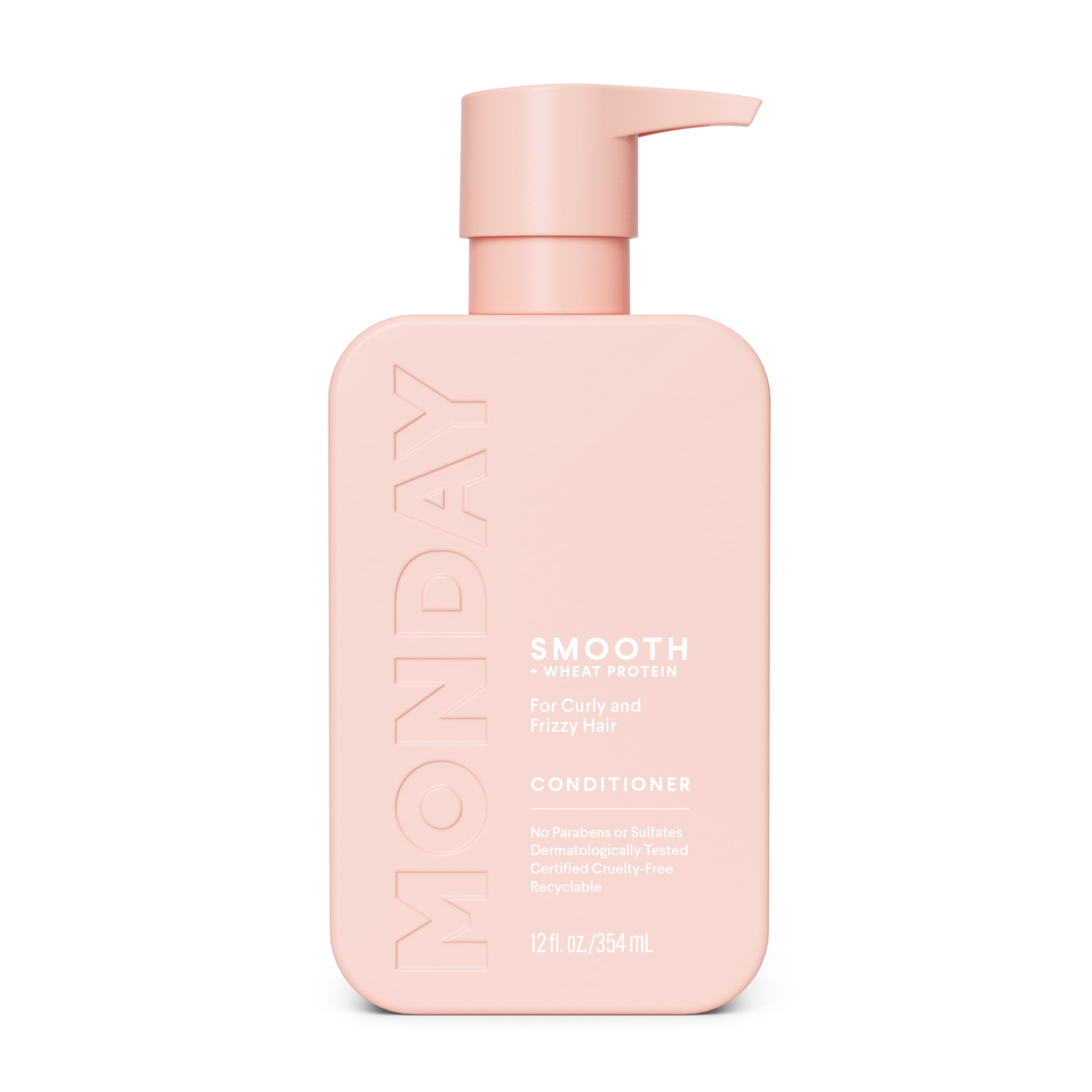 MONDAY Haircare SMOOTH Conditioner for Frizz-Prone Hair with Wheat Protein, Coconut Oil & Avocado Oil (11.97 fl oz) inc82