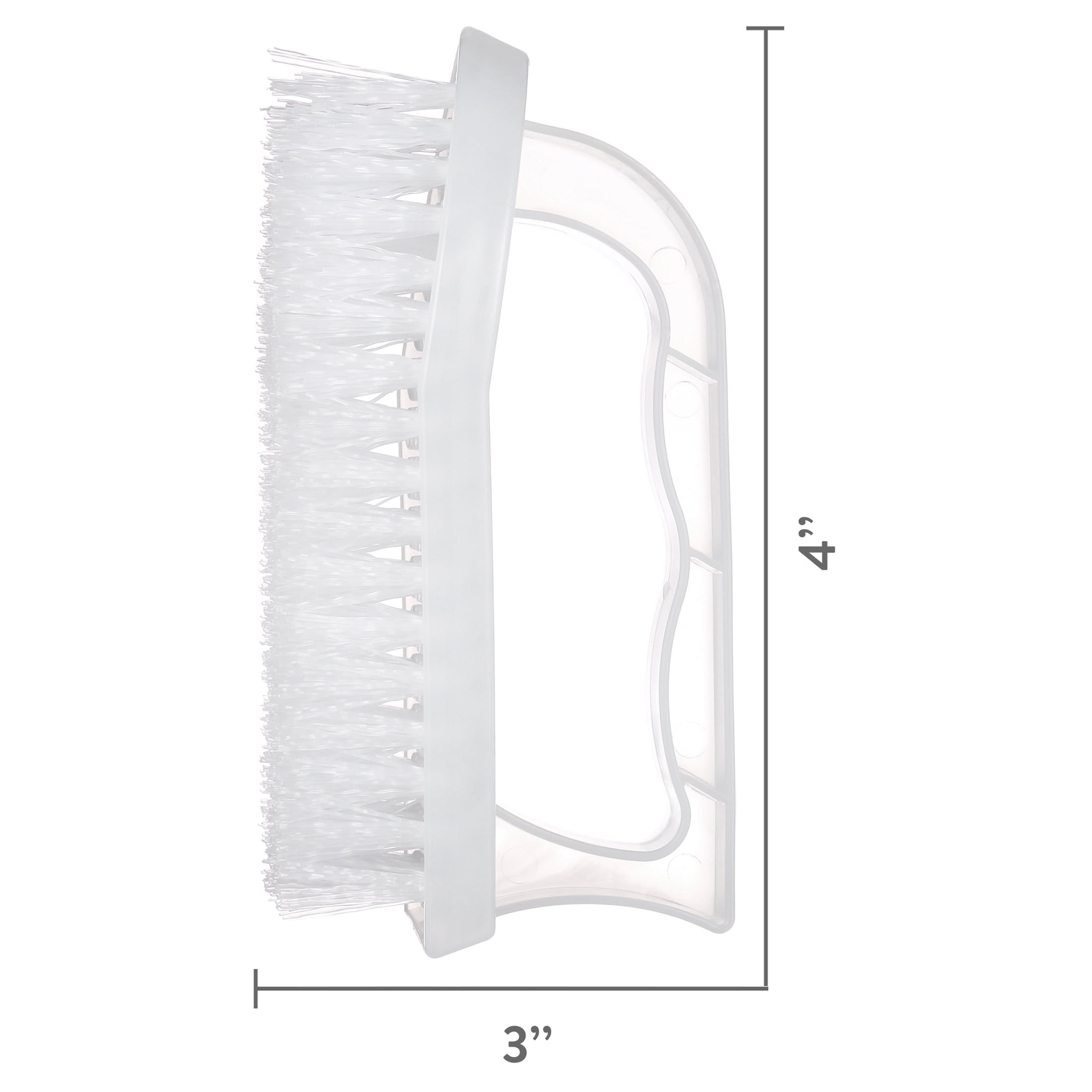 Great Value Iron Handle Multi-Purpose Cleaning Scrub Brush (White, 1 Count) vpdk3