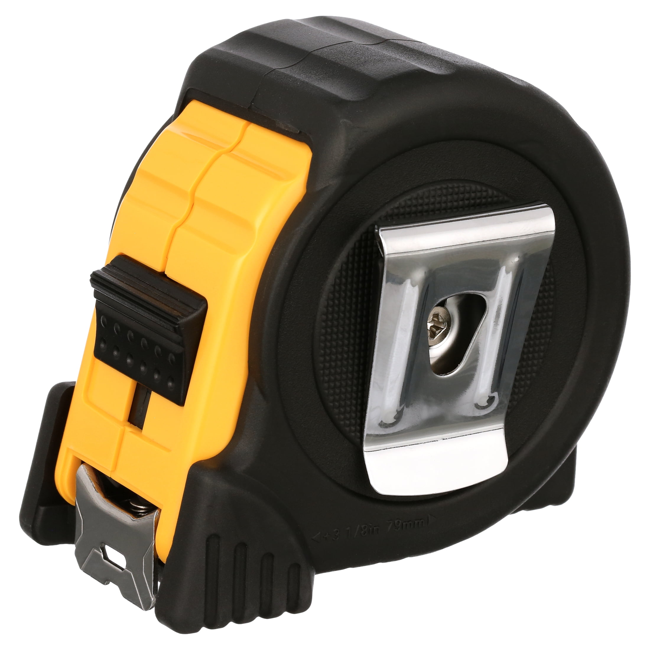 Komelon Speedmark Gripper Tape Measure with Glare-Resistant Blade (White, 16 ft) axihj