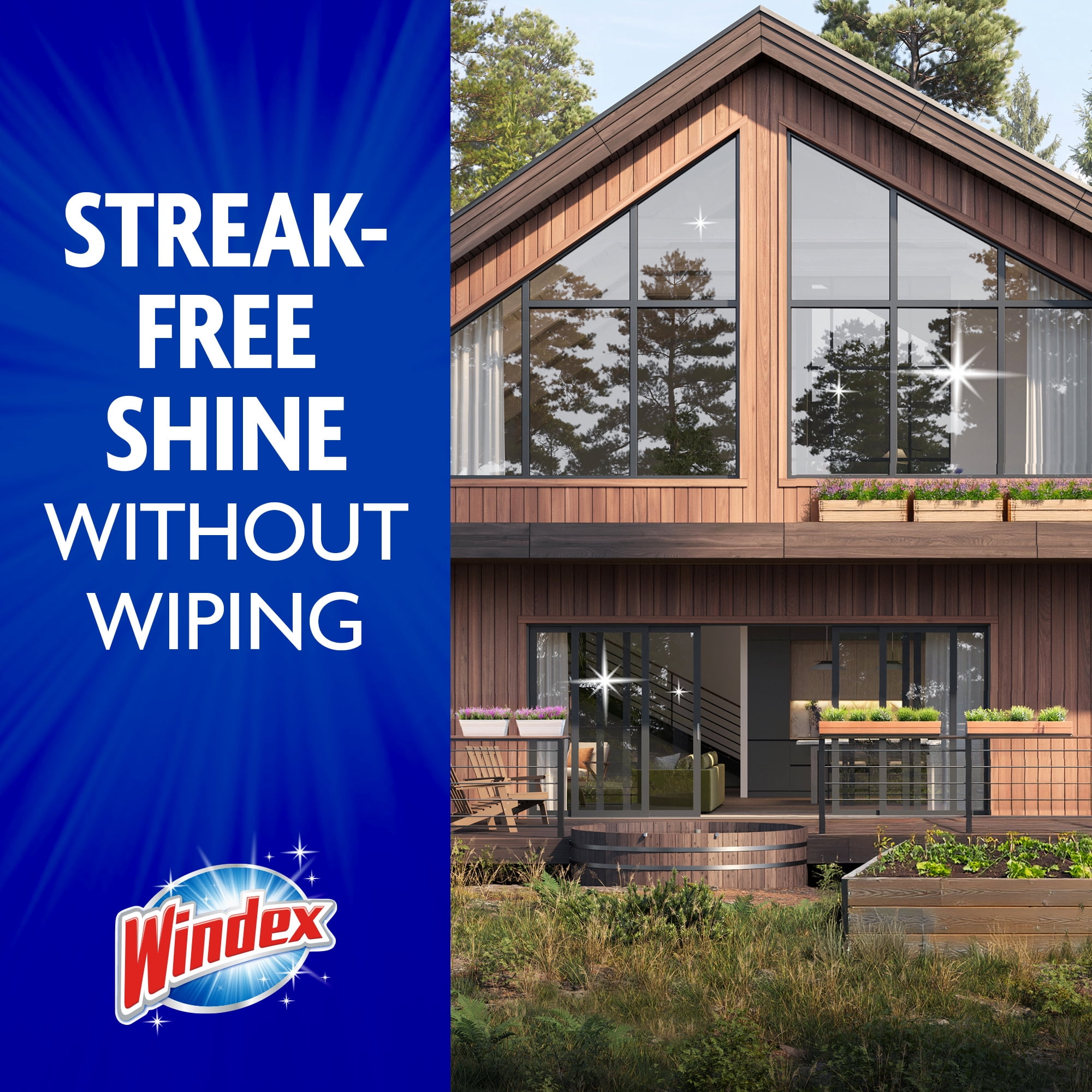 Windex Outdoor Concentrated Cleaner for Windows and Siding (32 fl oz) lomas