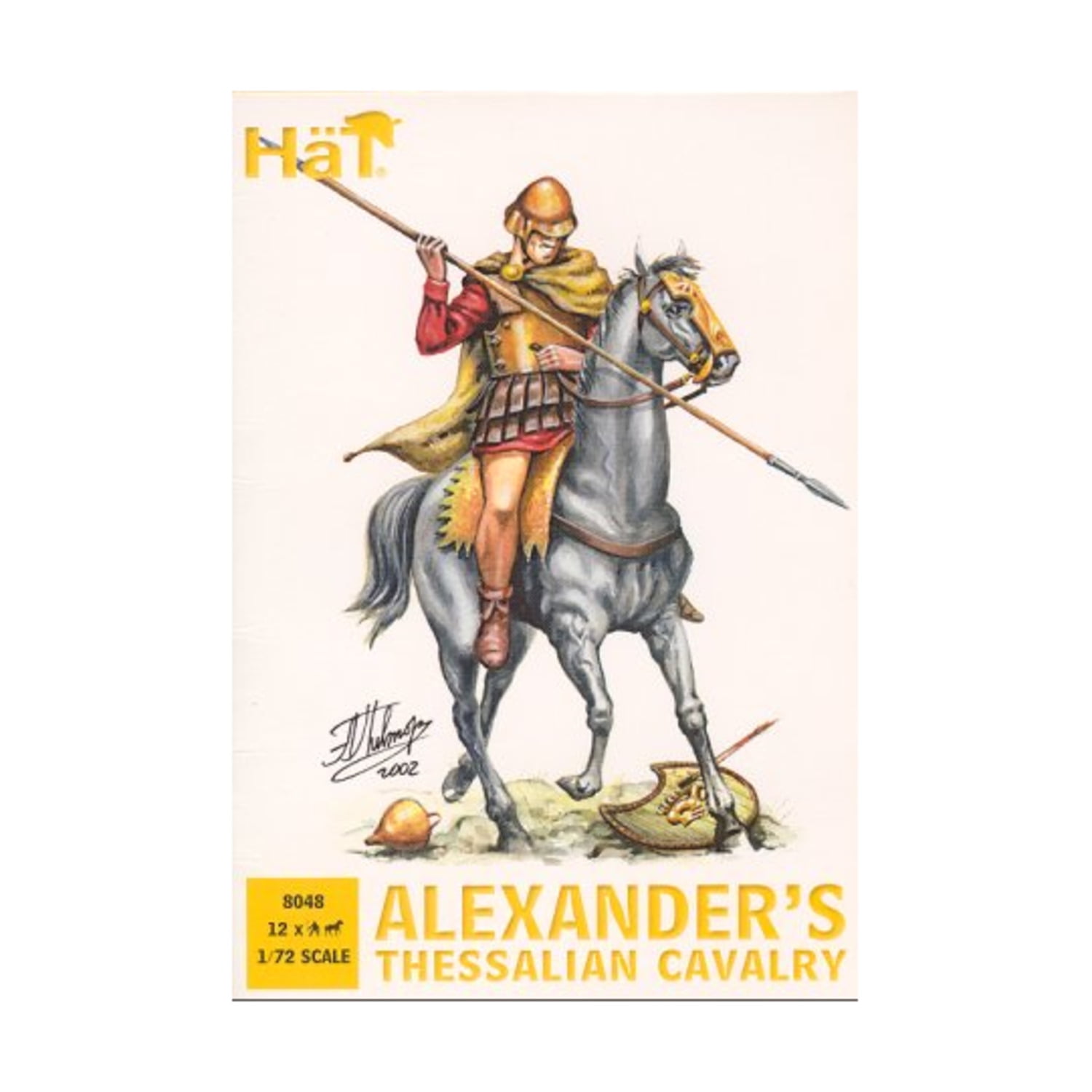 Hat Industrie Alexander's Thessalian Cavalry Miniature Figure Set (1/72 Scale) m52ih