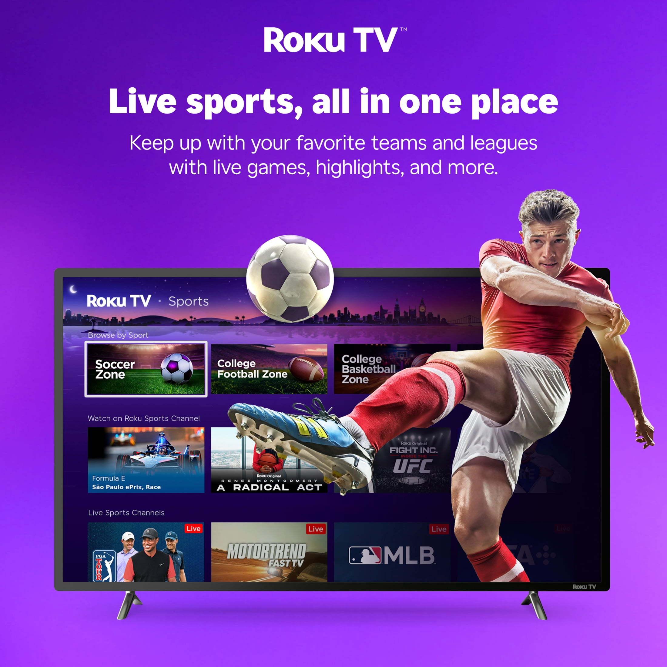 Hisense 58 in Class 4K UHD LED Roku Smart TV (R6 Series, 58 in) a6t52