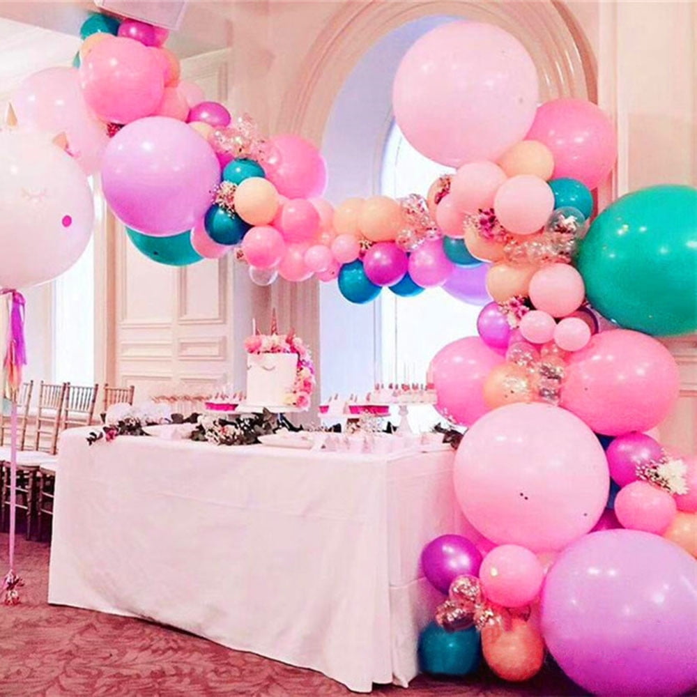 Holloyiver Balloon Arch Strip Kit for Garland Decoration (Clear, 16.4 ft) et2gi