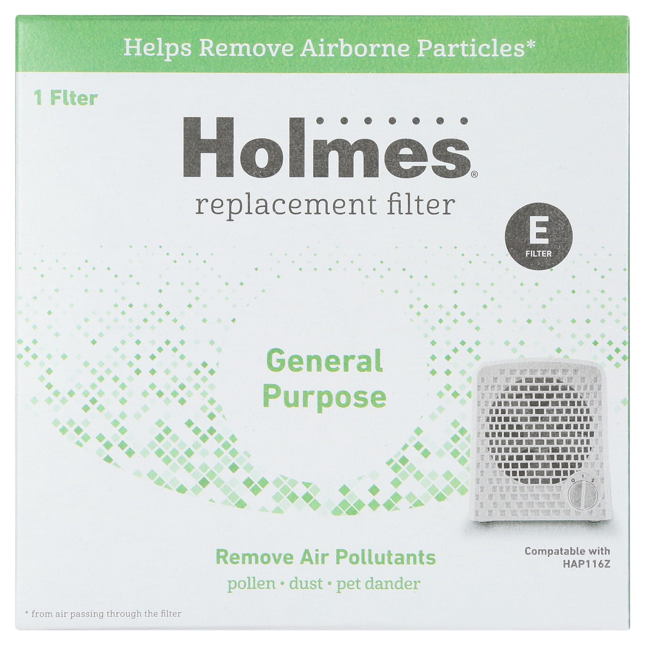 Holmes Odor Grabber Replacement Filter for HAP116Z Air Purifier (1 Pack) kikbd