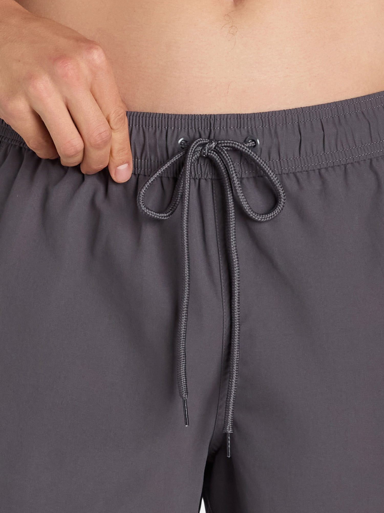 George Men's Swim Trunks Quick-Dry Board Shorts with Mesh Lining (Black, S-3XL) 5qucl