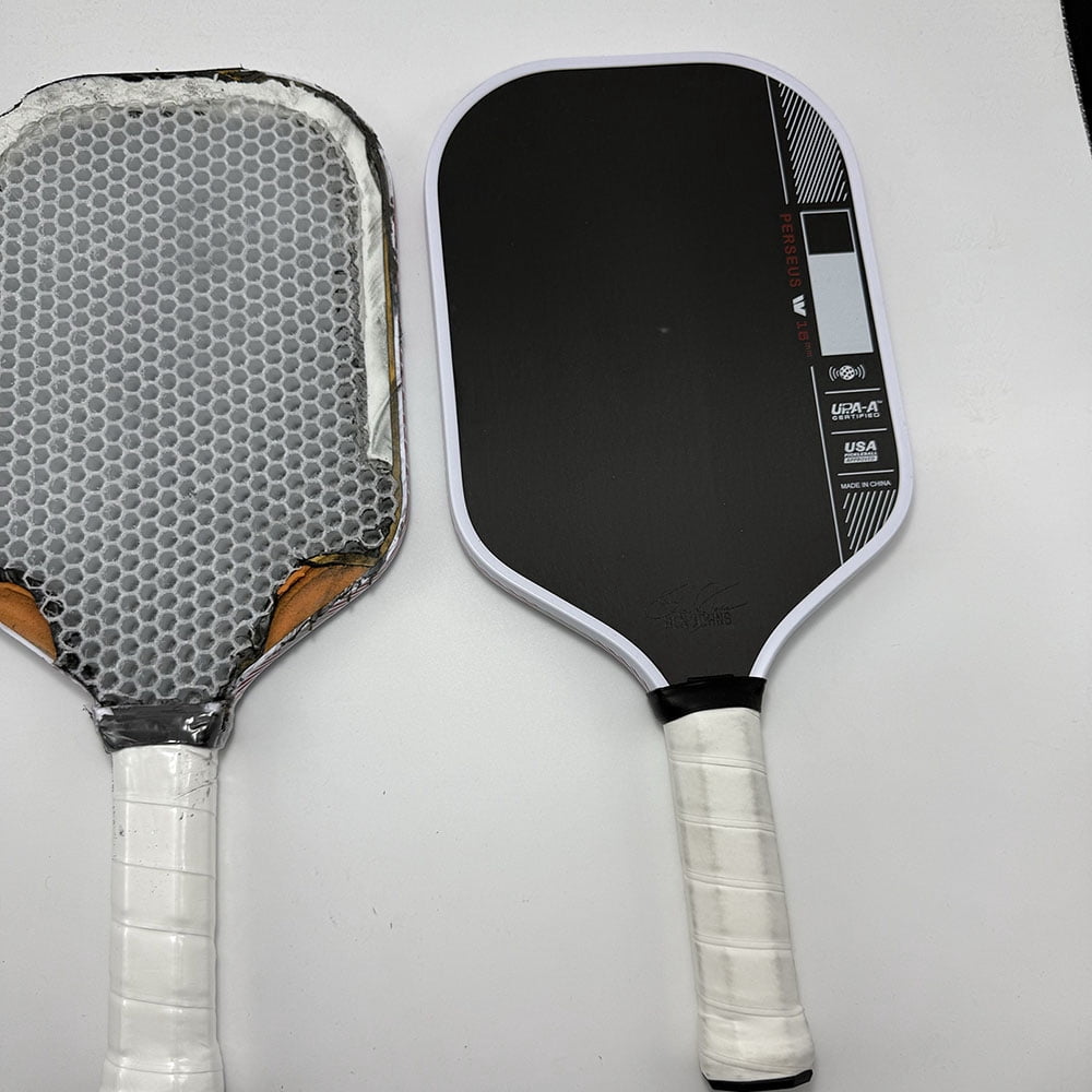 S-Road Carbon Fiber Pickleball Paddle, T700 Surface Tournament Paddle with Polymer Foam Core (16mm) npsw2