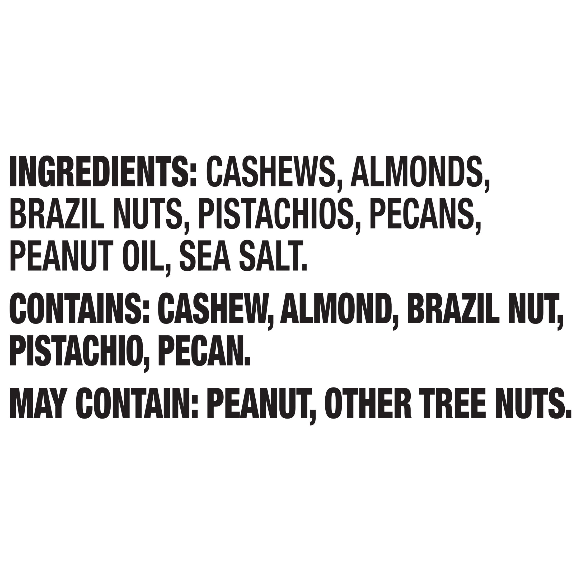 PLANTERS Deluxe Lightly Salted Mixed Nuts, Roasted Almonds Cashews and Pecans (15.25 oz) lu8pk
