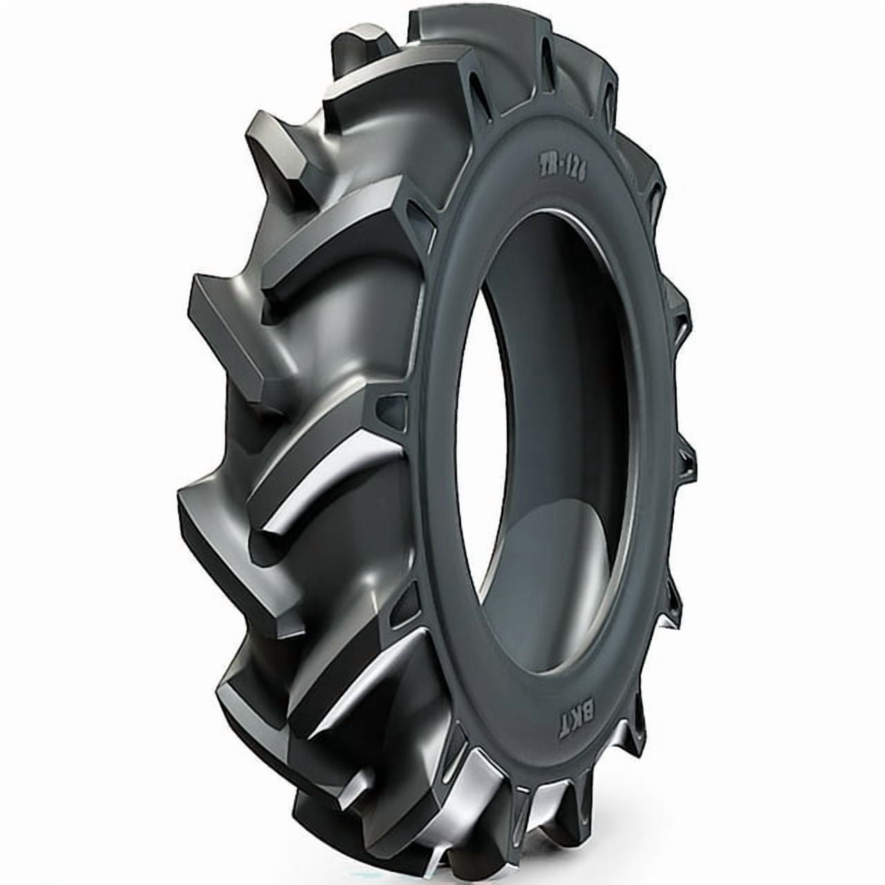 BKT TR126 Rear Tractor R-1 Farm Tire (Black, 6.00-14) z9m6c