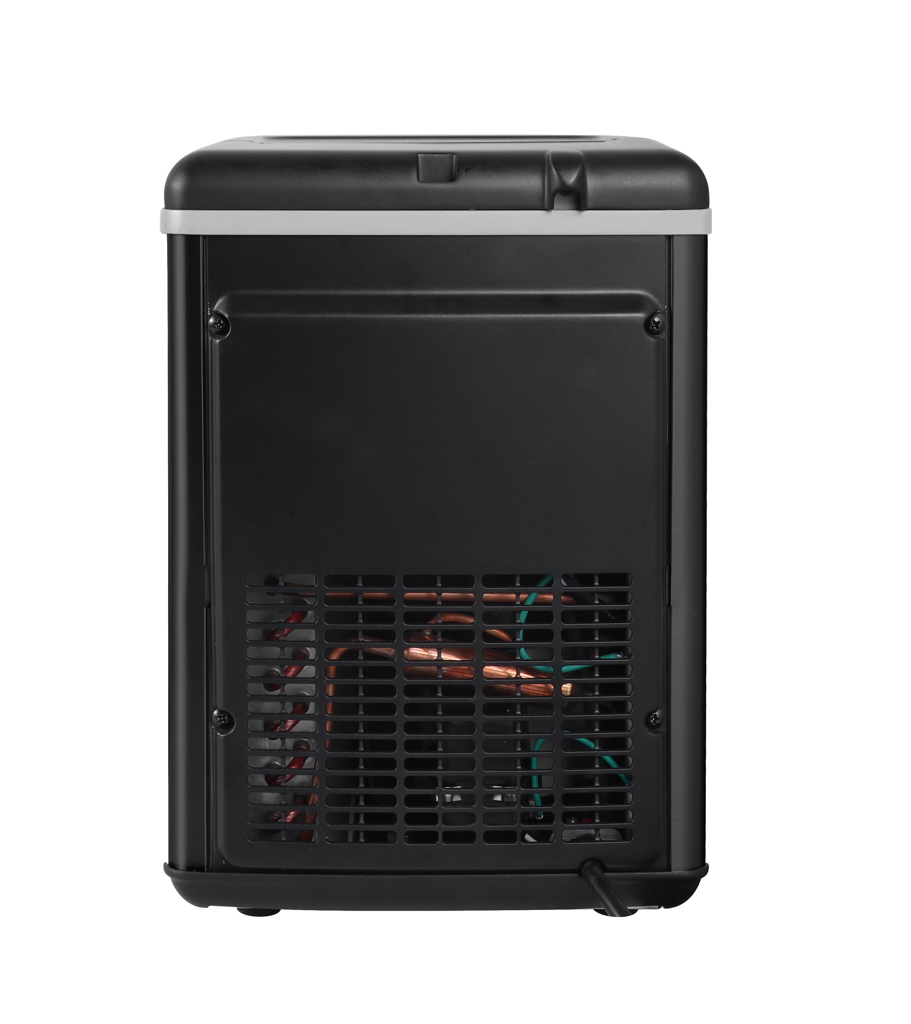 Frigidaire Countertop Nugget Ice Maker, Self-Cleaning Portable Ice Machine with Touch Controls (Black Stainless Steel, 33 lb Daily Capacity) kgs51
