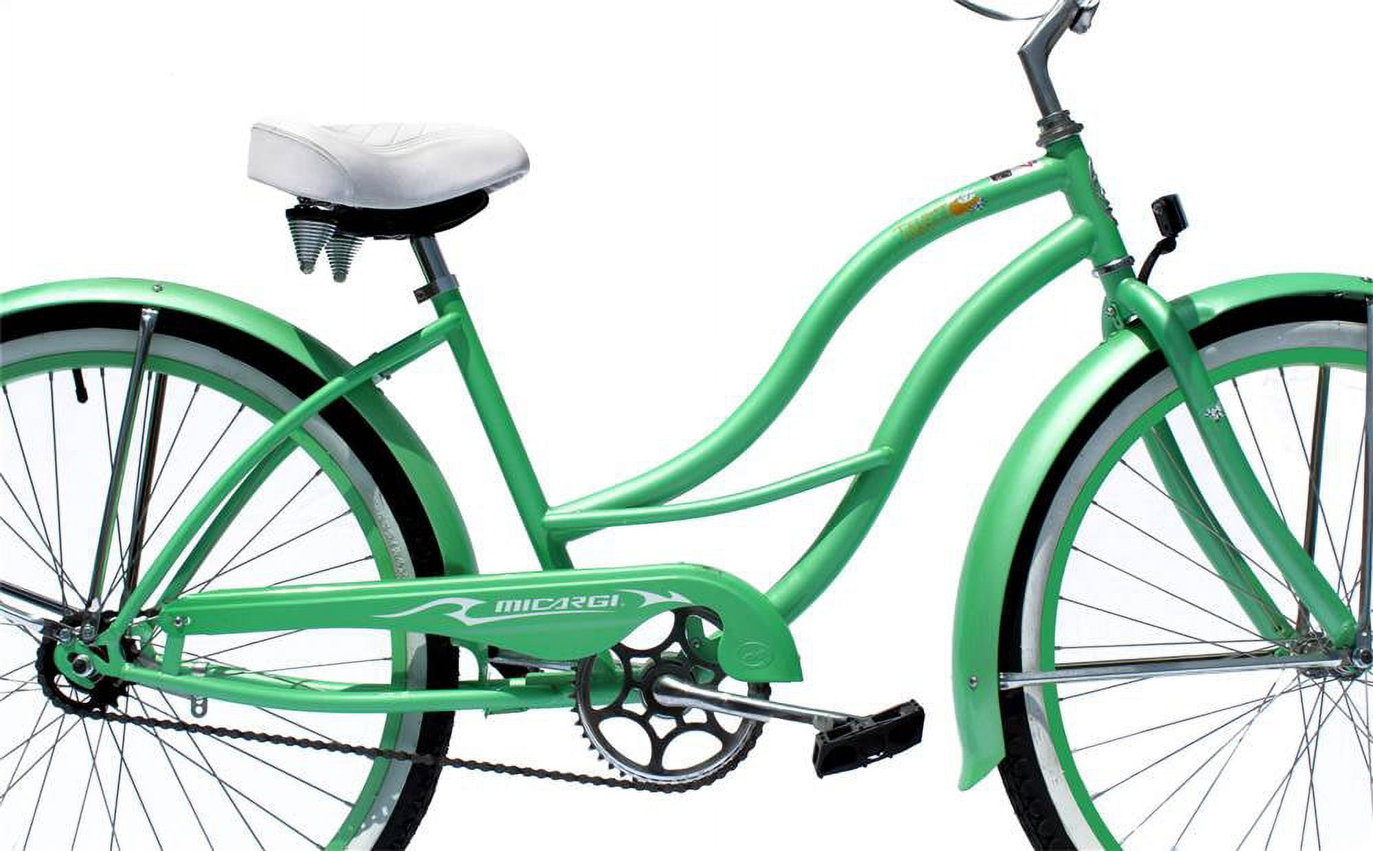 Micargi Tahiti Beach Cruiser Bicycle (Mint Green, 26 in) j7rna