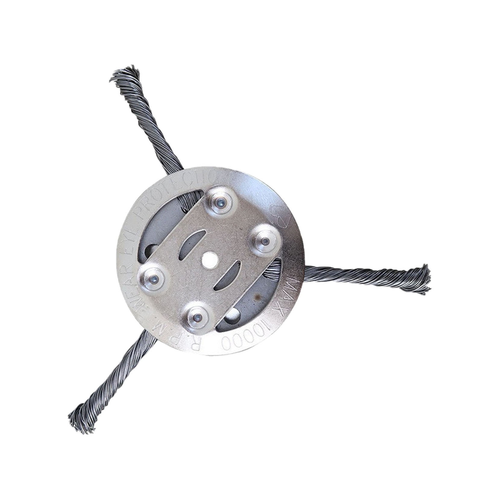 CSSAD Universal Steel Wire Trimmer Head for Lawn Mowers and Weed Wackers (Silver, 6 in) i3diz - Image 2