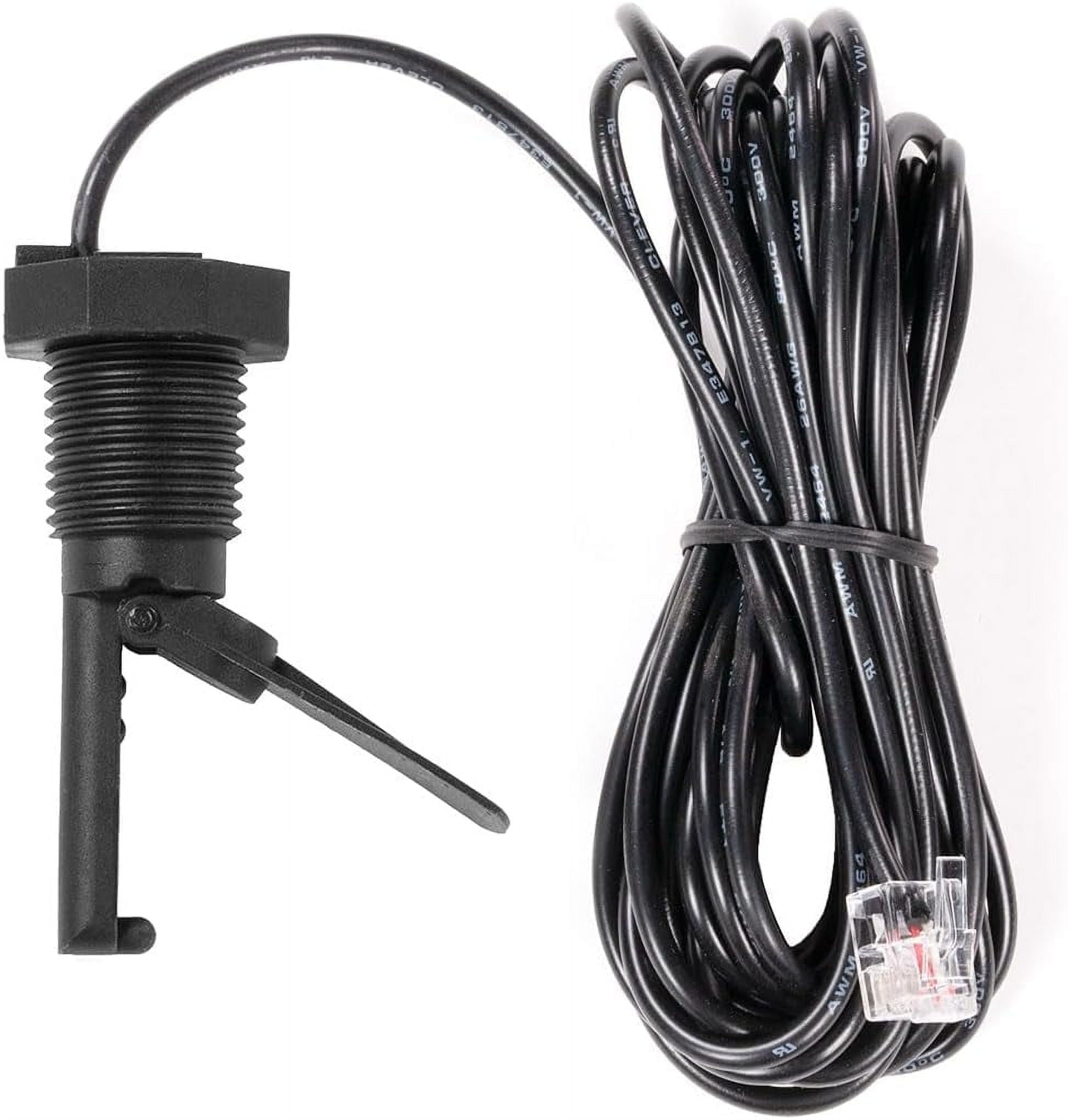 XtremepowerUS Pool Flow Switch Assembly Replacement for Salt Chlorine Generator (15 ft Cable) ov25y