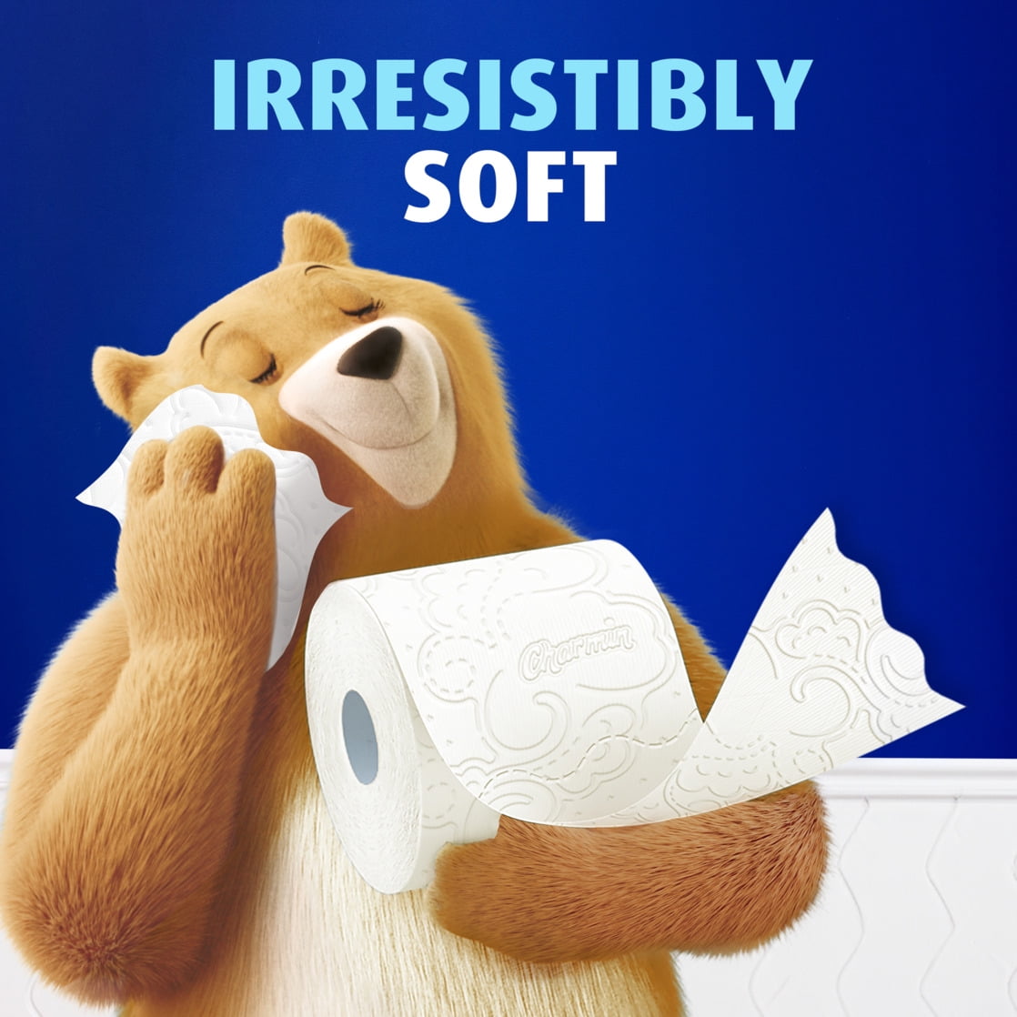 Charmin Ultra Soft Toilet Paper (White, 4 Mega Rolls) mtmhb