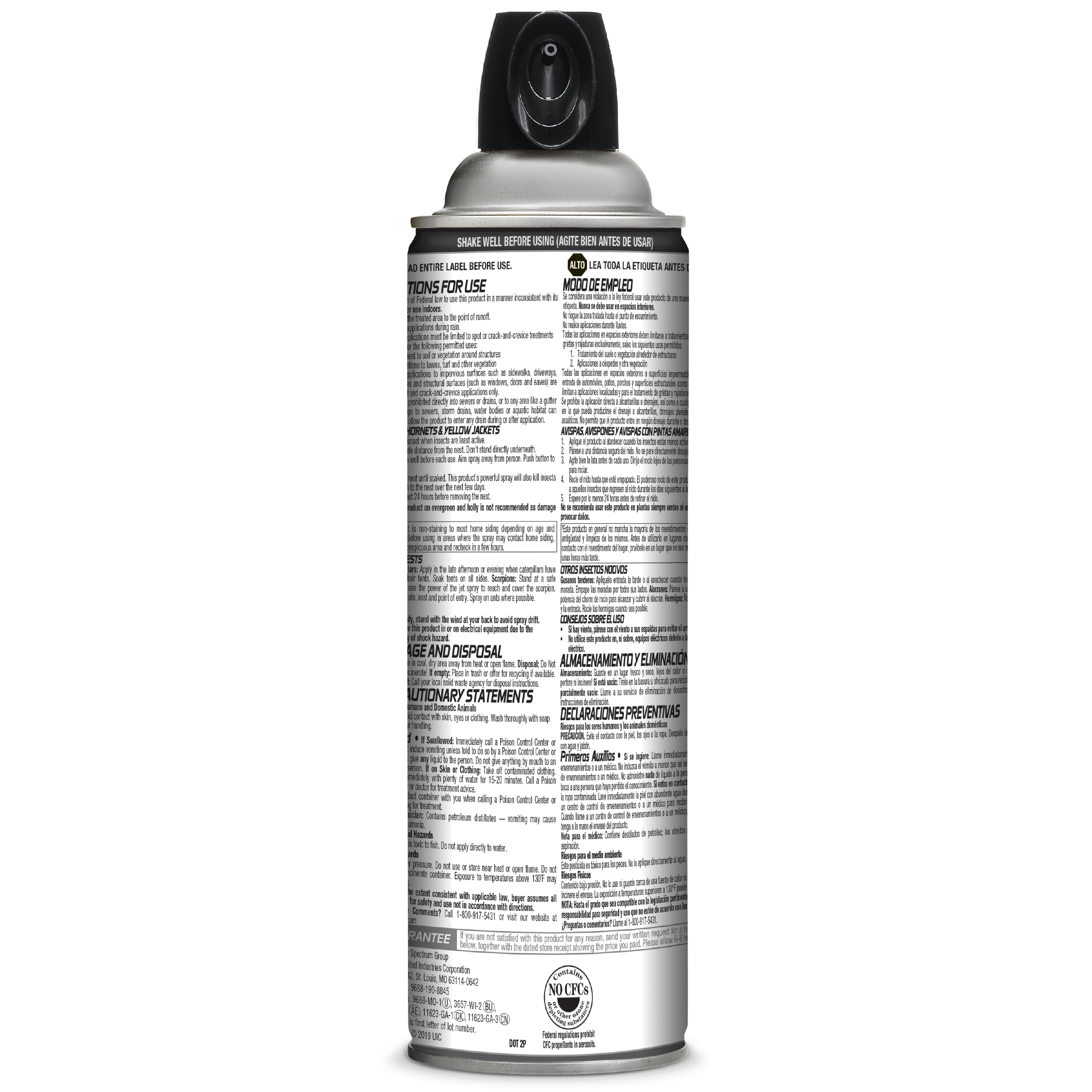 Hot Shot Wasp & Hornet Killer Outdoor Pest Control Spray (6 Pack, 17.5 oz) 62bi9