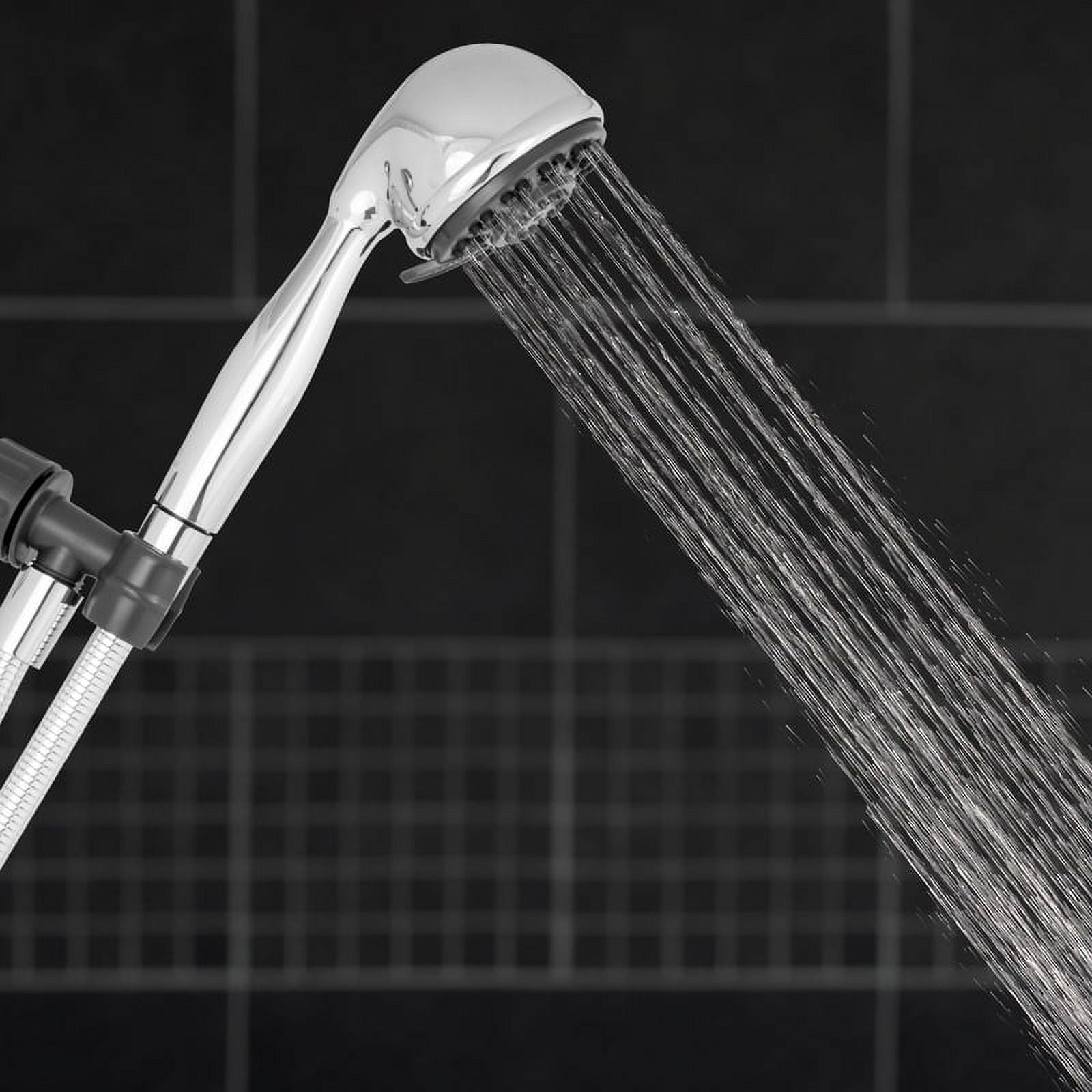 Waterpik EcoFlow Hand Held Shower Head with PowerPulse Massage (Chrome, 4 Spray Settings) 3chdm