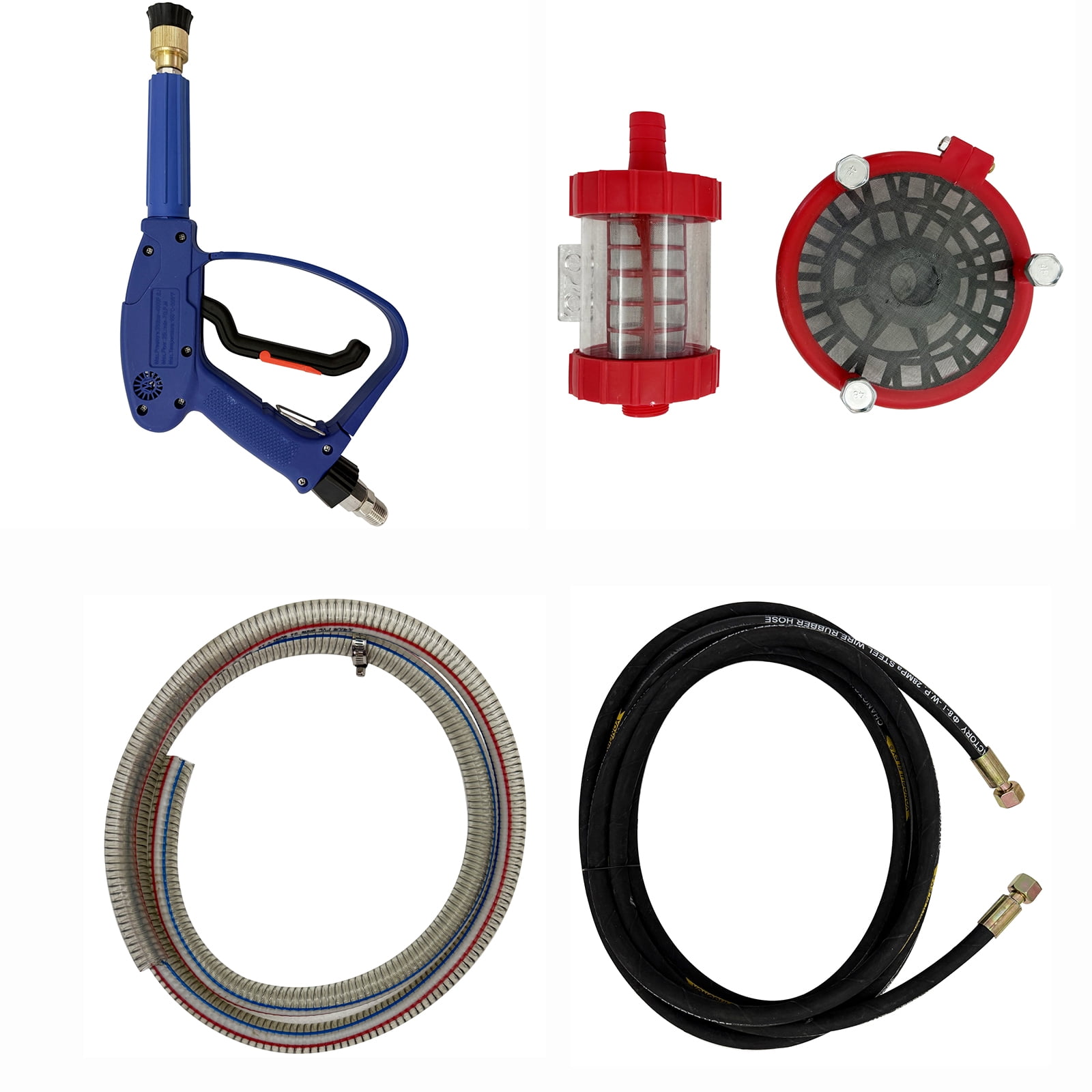 Techtongda Electric Portable High Pressure Car Washer Cleaning Pump System (12L/min) vi00f