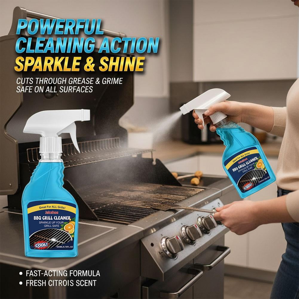 Generic Outdoor Grill Cleaner and Degreaser for Charcoal and Gas Grills (16 fl oz) lh106