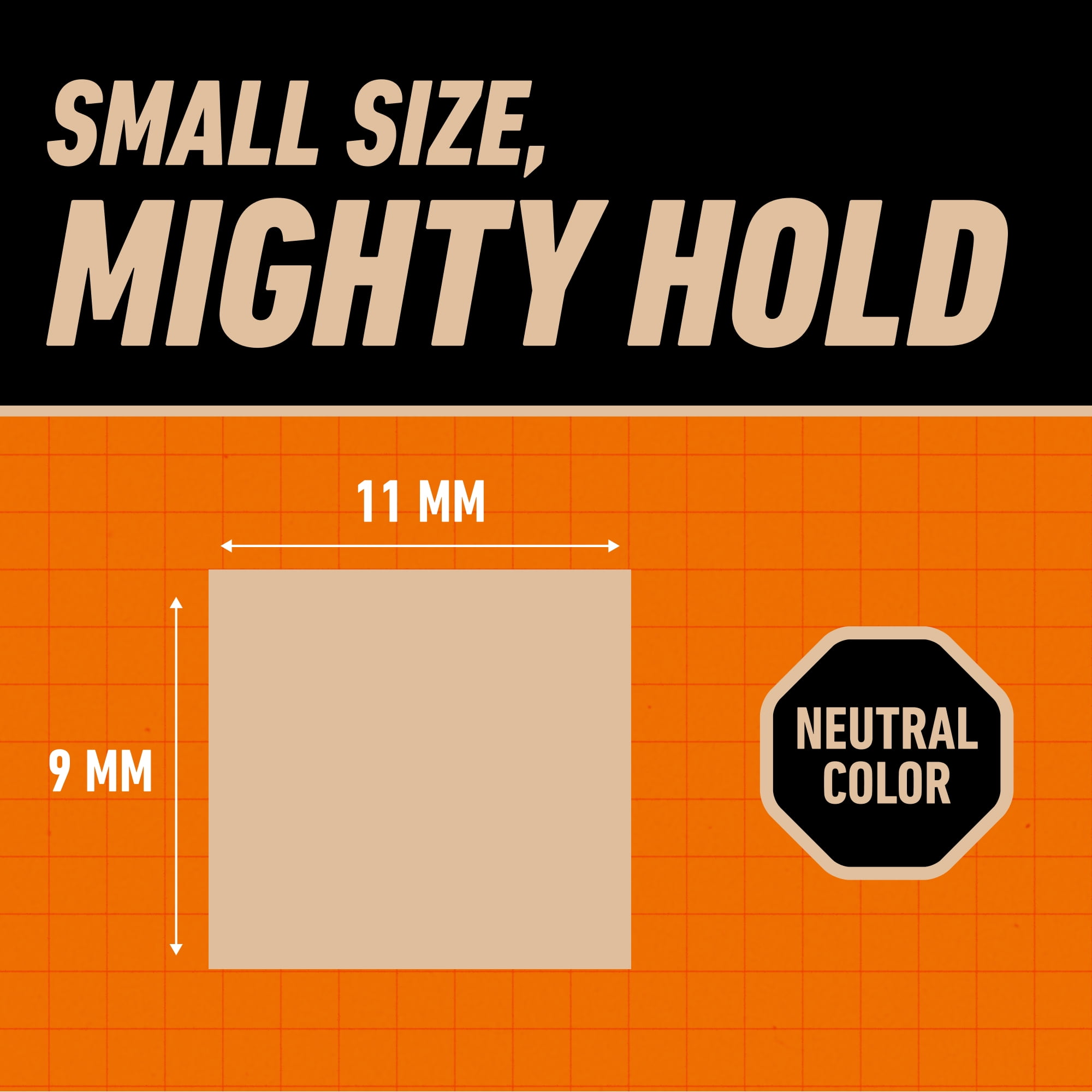 Gorilla Mounting Putty, Removable Wall Adhesive for Lightweight Items (Beige, 168 Pre-Cut Squares) 13mns