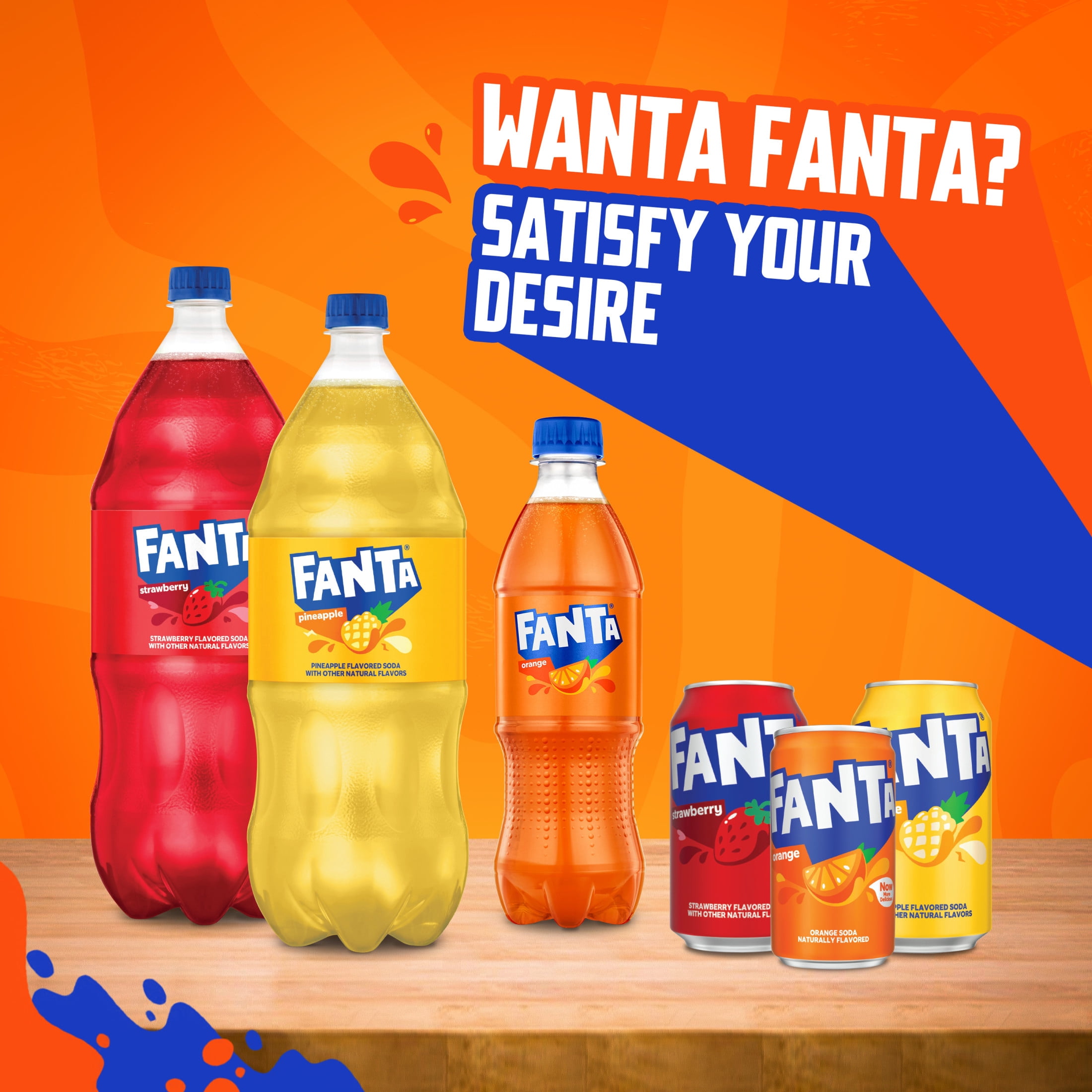 Fanta Zero Sugar Orange Soda, Refreshing Fruit Flavored Soft Drink (Orange, 12 fl oz, 12 Pack) pvm87