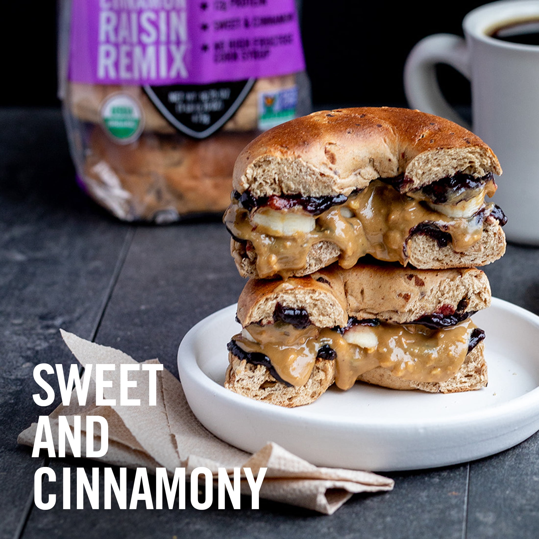 Dave's Killer Bread Cinnamon Raisin Remix Organic Bagels (5 Count) i1ih5