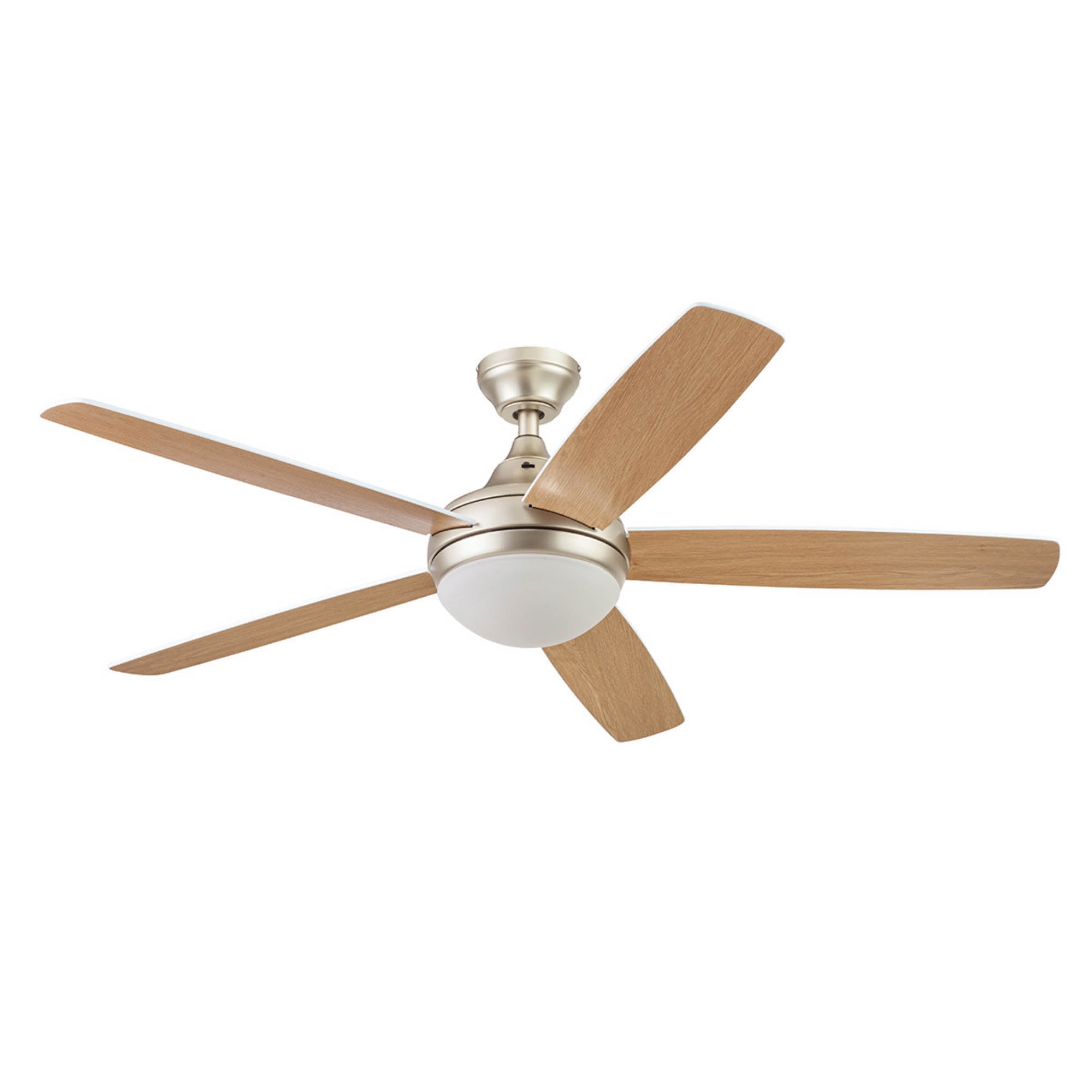 Prominence Home Ashby 52 in Ceiling Fan with LED Light and Remote Control (Soft Gold, 5 Blades) 6yta0