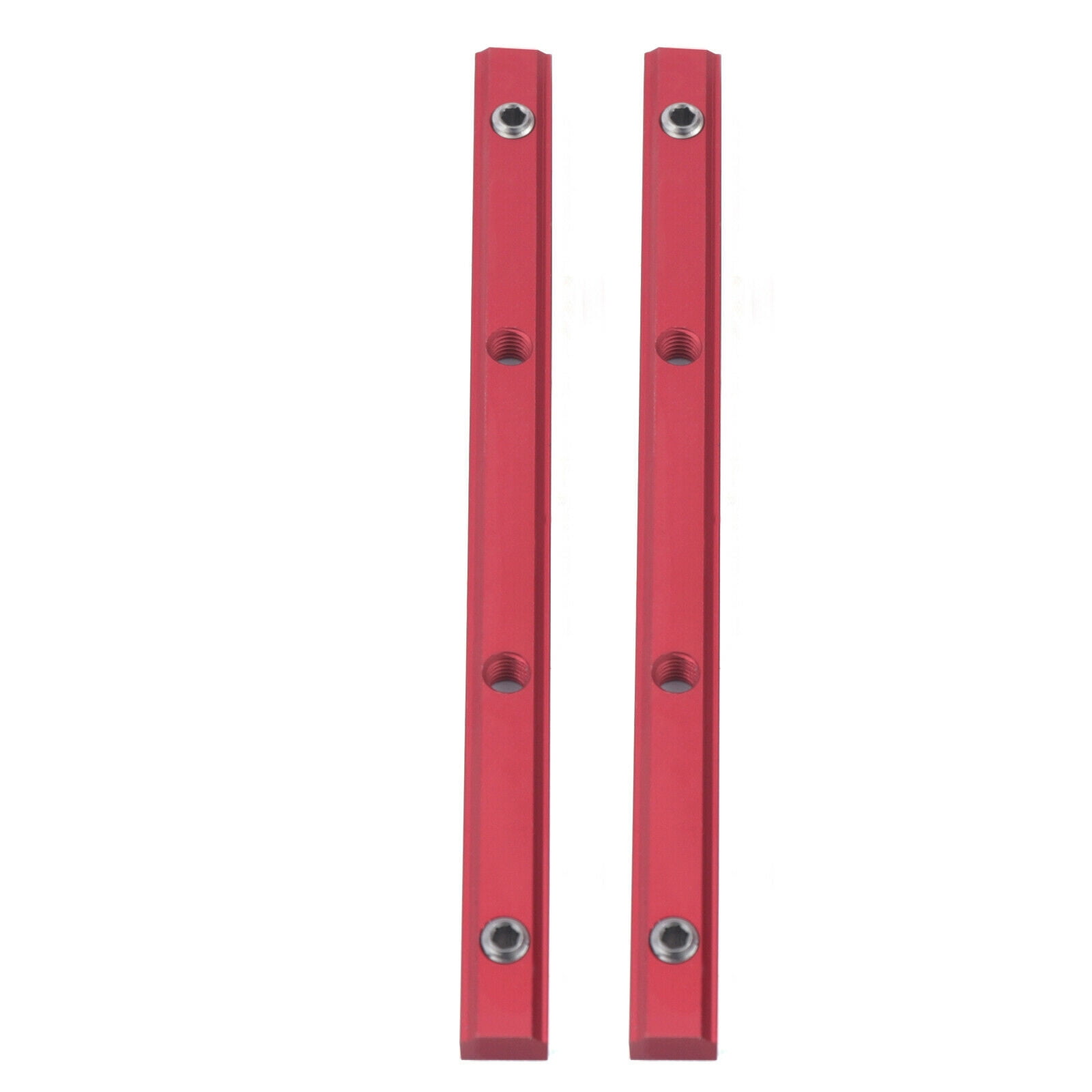 TOOL1SHOoo Aluminum Alloy Carpentry Woodworking Parallel Slide Splicing Tool (Red, 12 in) kodau
