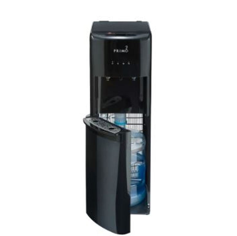 Primo Bottom Loading Water Dispenser, Hot and Cold Temperature Control (Black) mdr69