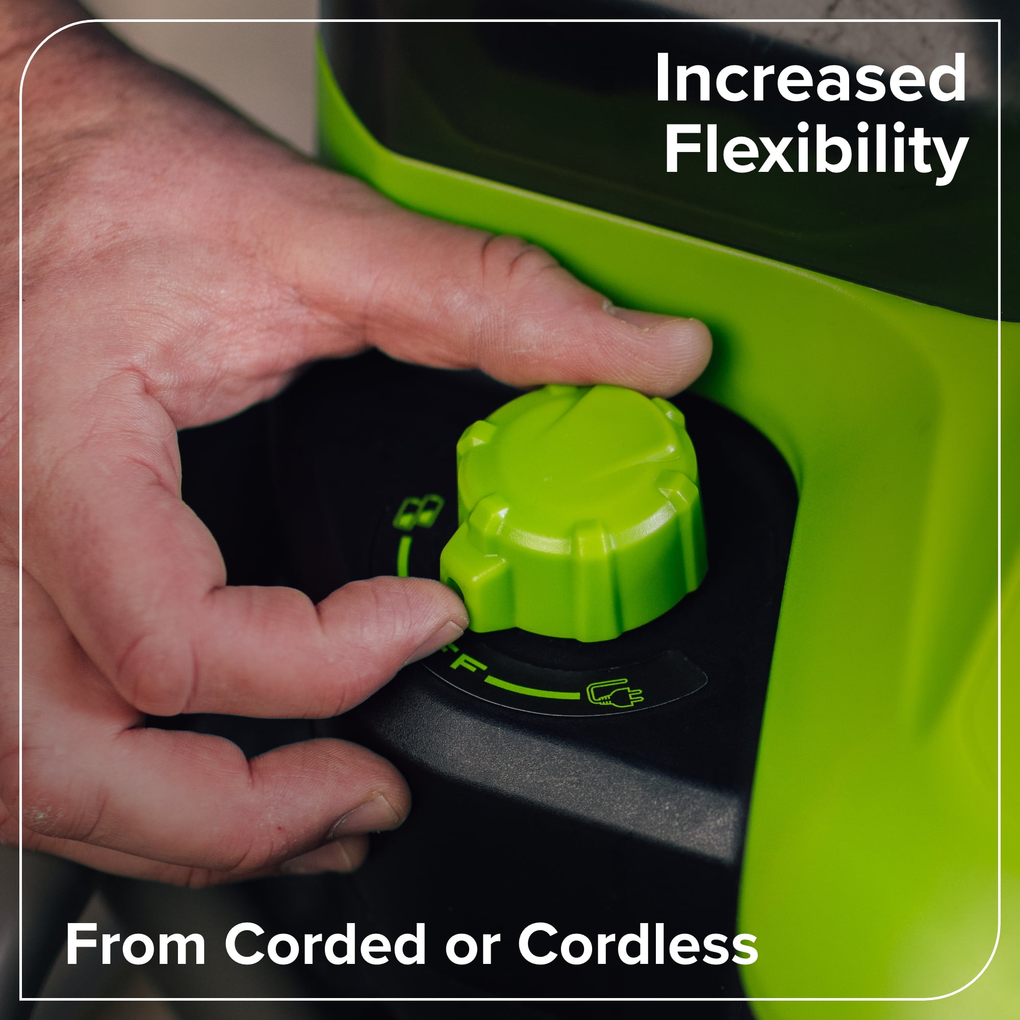 Greenworks 60V Hybrid Electric Pressure Washer (1800 PSI, 1.2 GPM, Includes 2 Batteries and Charger) s6wxl