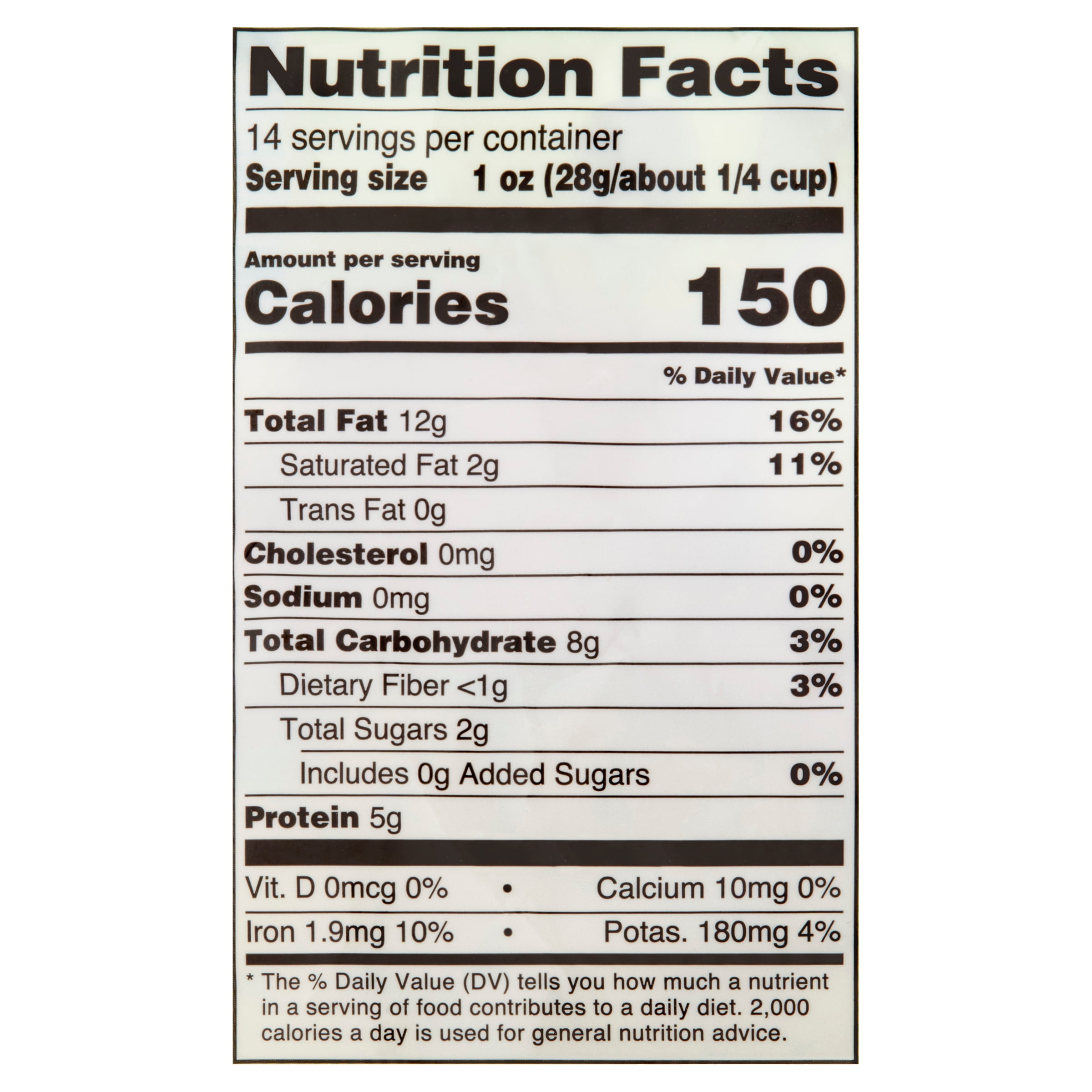 Great Value Organic Raw Whole Cashews (Natural, 14 oz) 3oax3